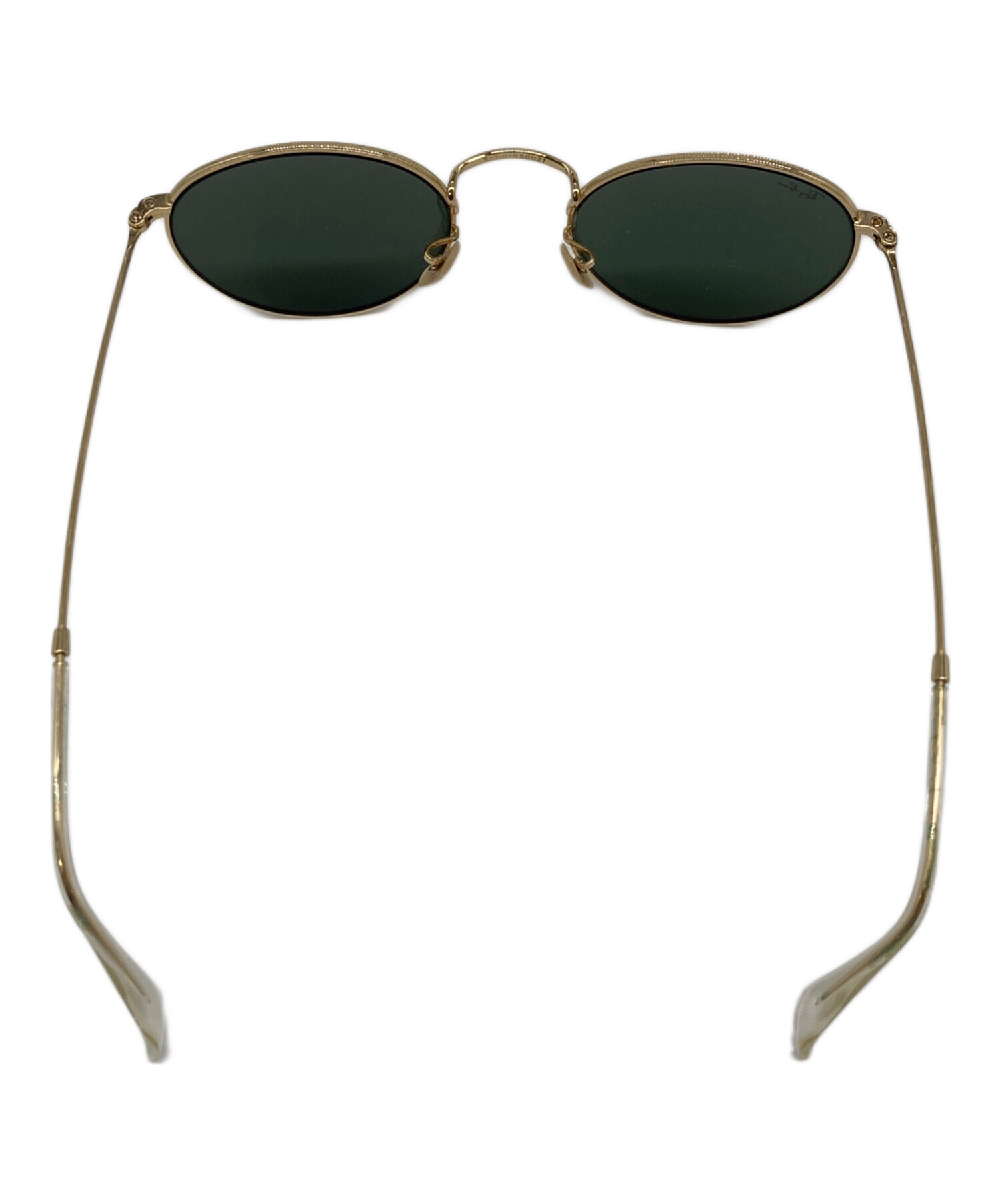 新品付属品あり RayBan レイバン ラウンドメタル サングラス ゴールド 中古・古着通販】RAY-BAN (レイバン) ラウンドメタルフレーム