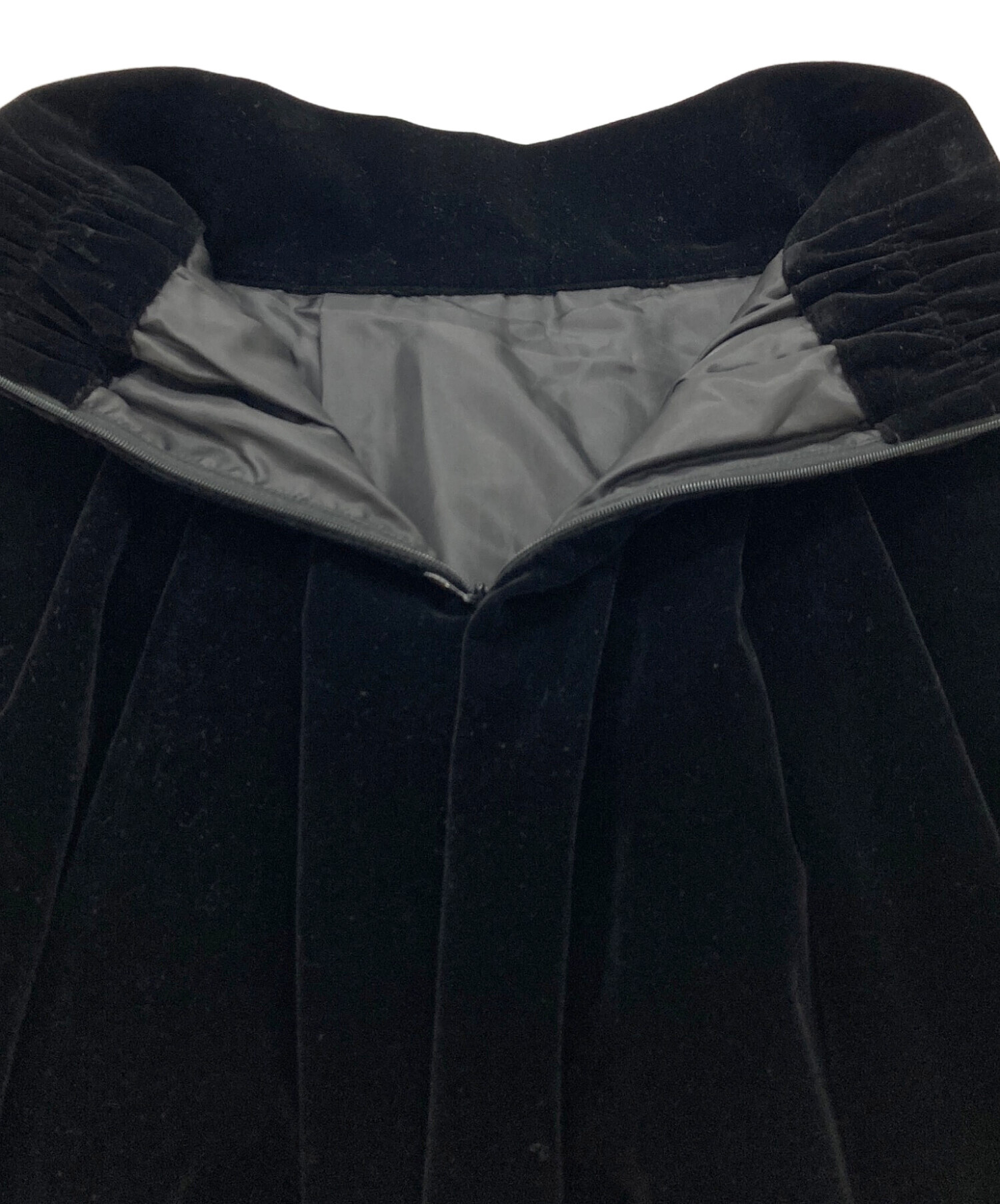 JENNE BB.ベロアバルーンスカートL ブラック JENNE（ジェンヌ）の「B.Bベロアバルーンスカート（スカート）」 - WEAR