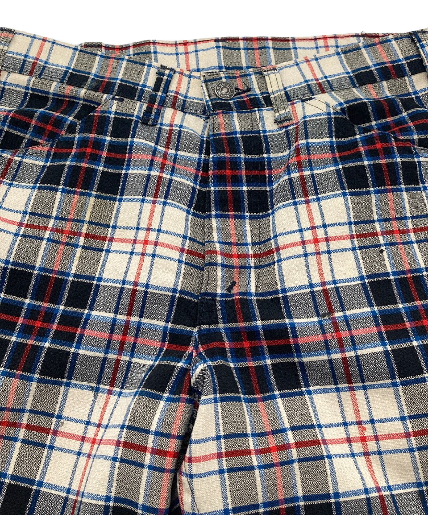 中古・古着通販】LEVI'S (リーバイス) 【古着】スタプレチェックパンツ