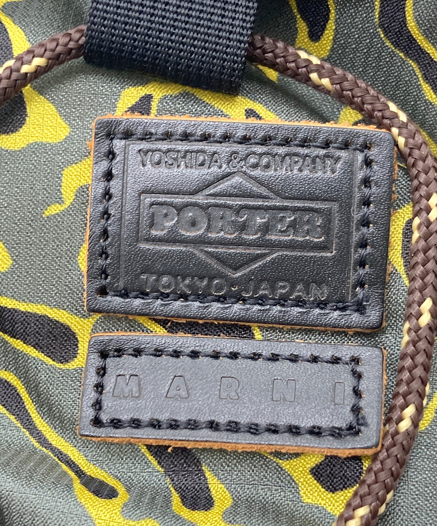中古・古着通販】PORTER (ポーター) MARNI (マルニ) ボディーバッグ