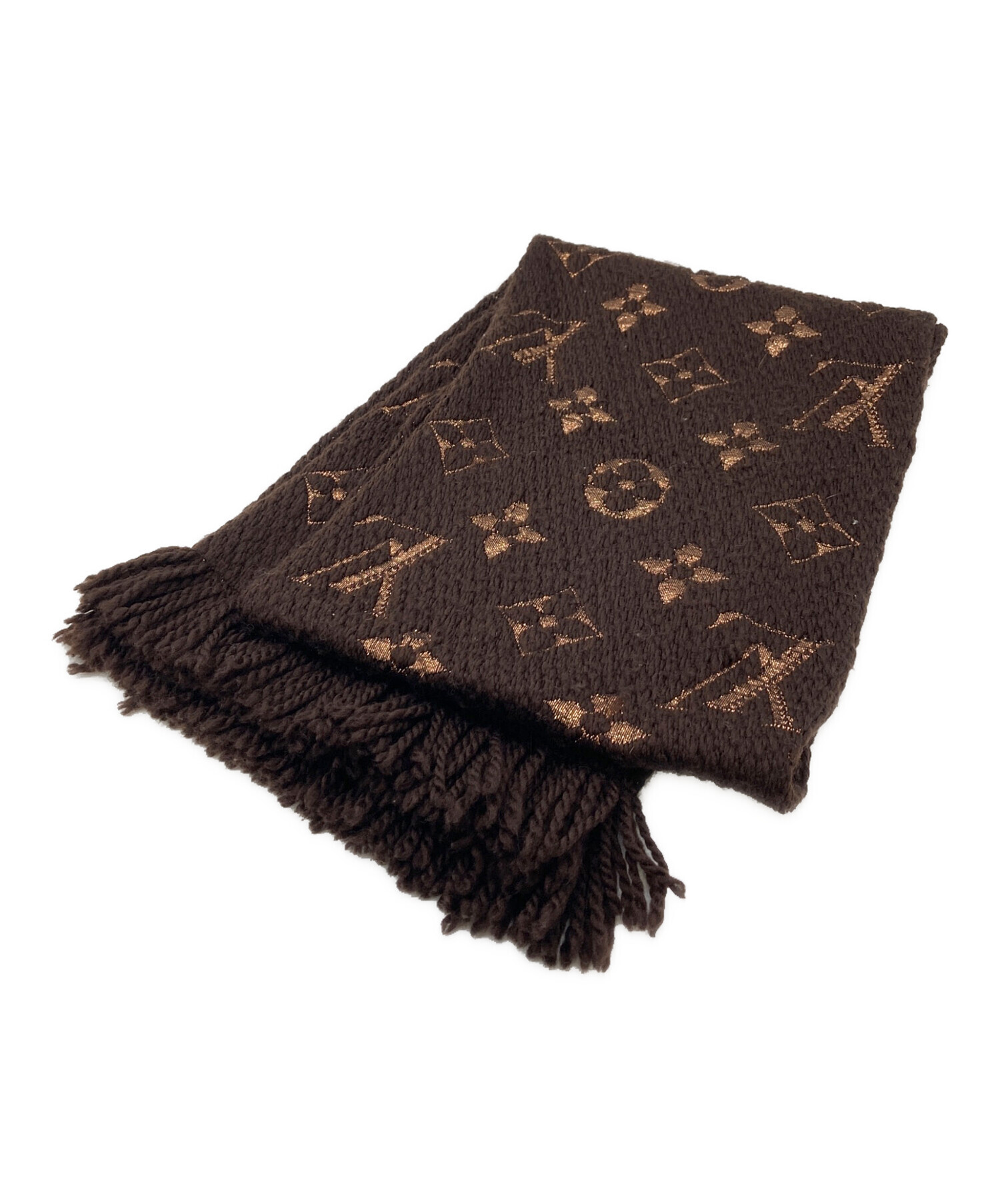 鑑定済み ルイヴィトン マフラー エシャルプ・ロゴマニアシャイン_モノグラム 中古・古着通販】LOUIS VUITTON (ルイ ヴィトン) エシャルプ・ロゴ
