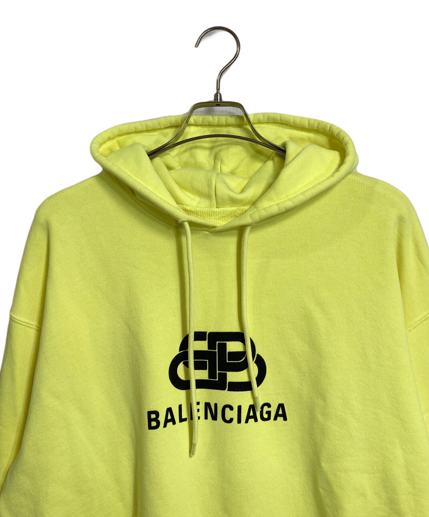 中古・古着通販】BALENCIAGA (バレンシアガ) BBロゴプリントパーカー 