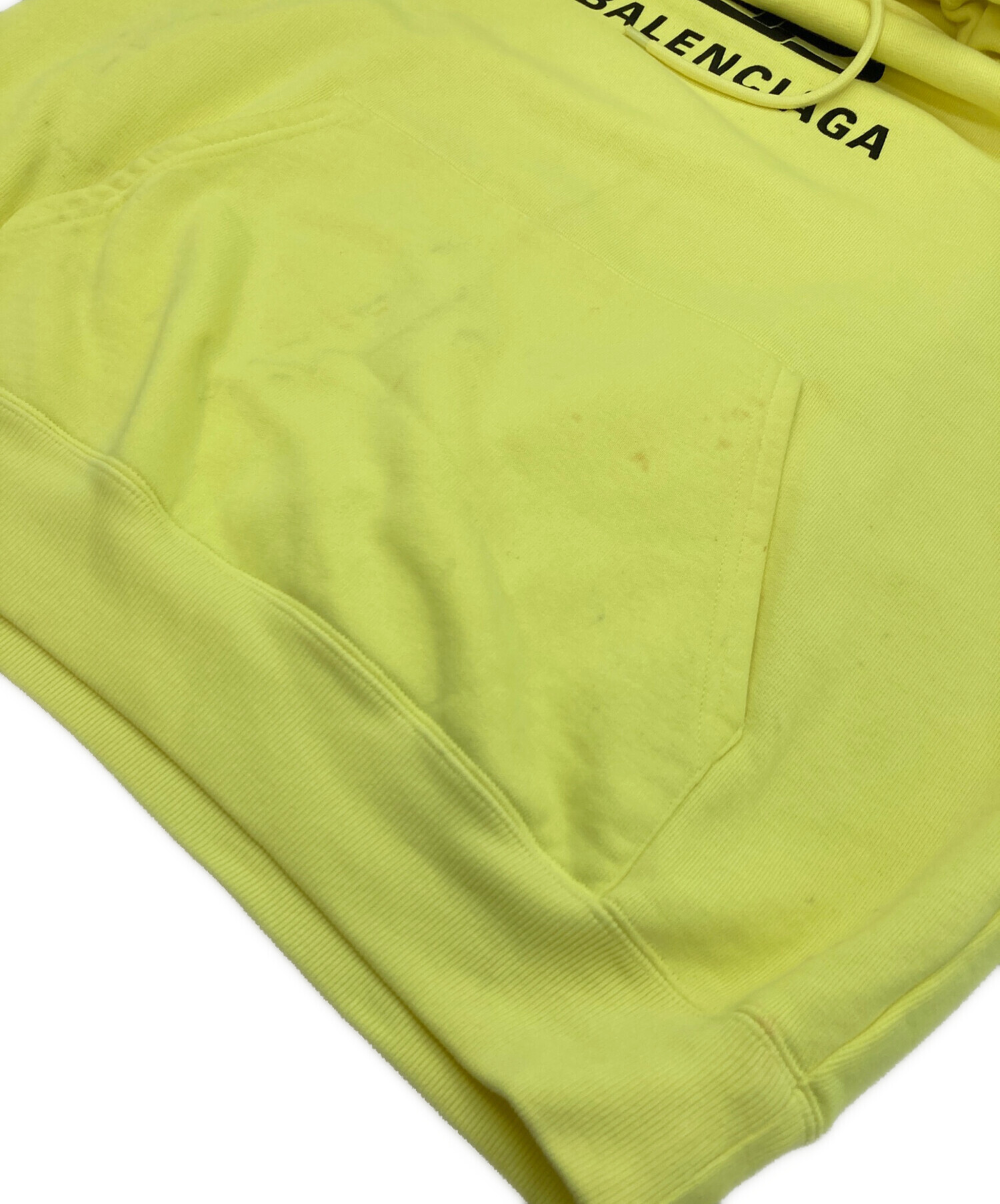 中古・古着通販】BALENCIAGA (バレンシアガ) BBロゴプリントパーカー 