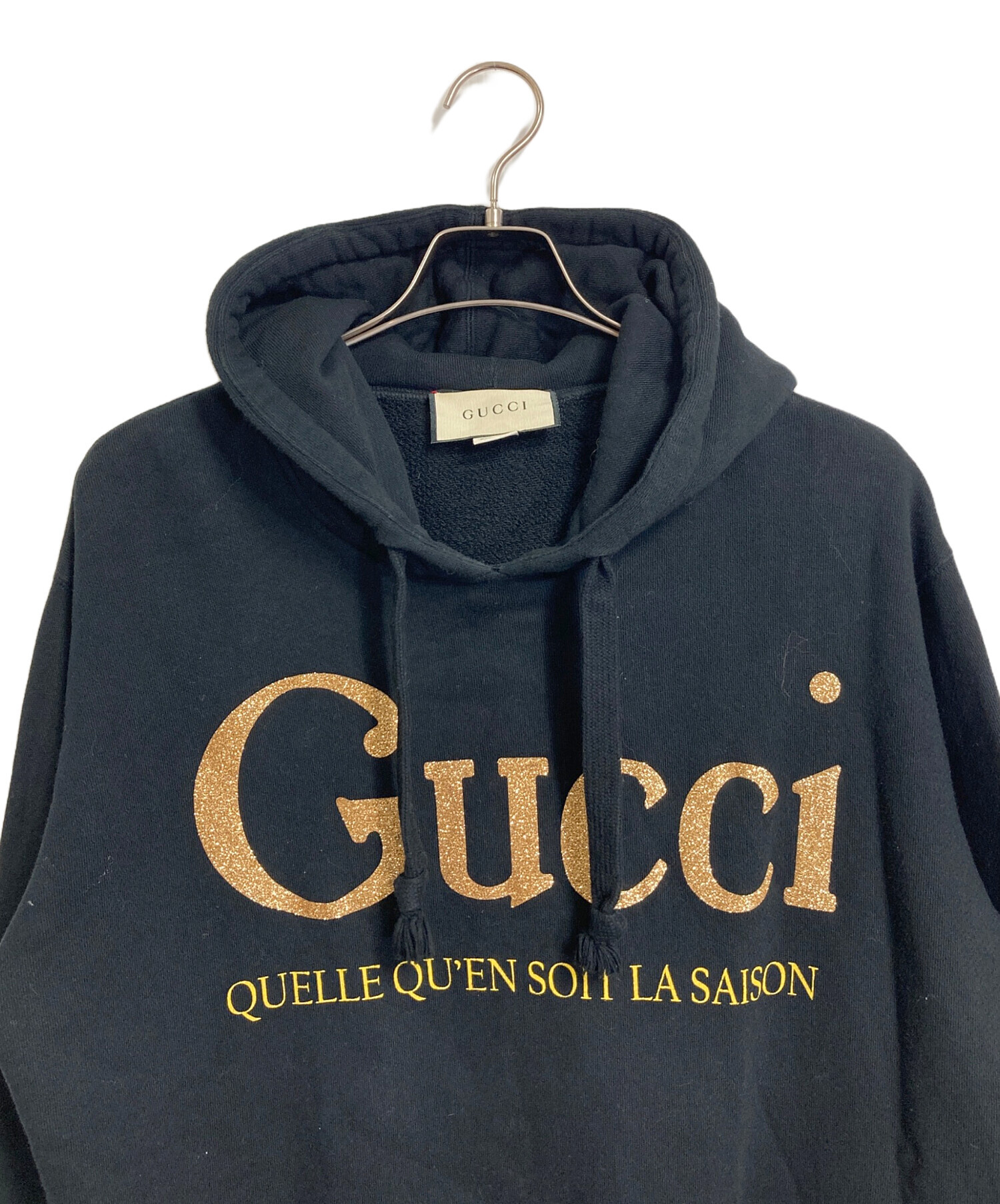 中古・古着通販】GUCCI (グッチ) QUELLE QUEN SOIT LA SAISON パーカー