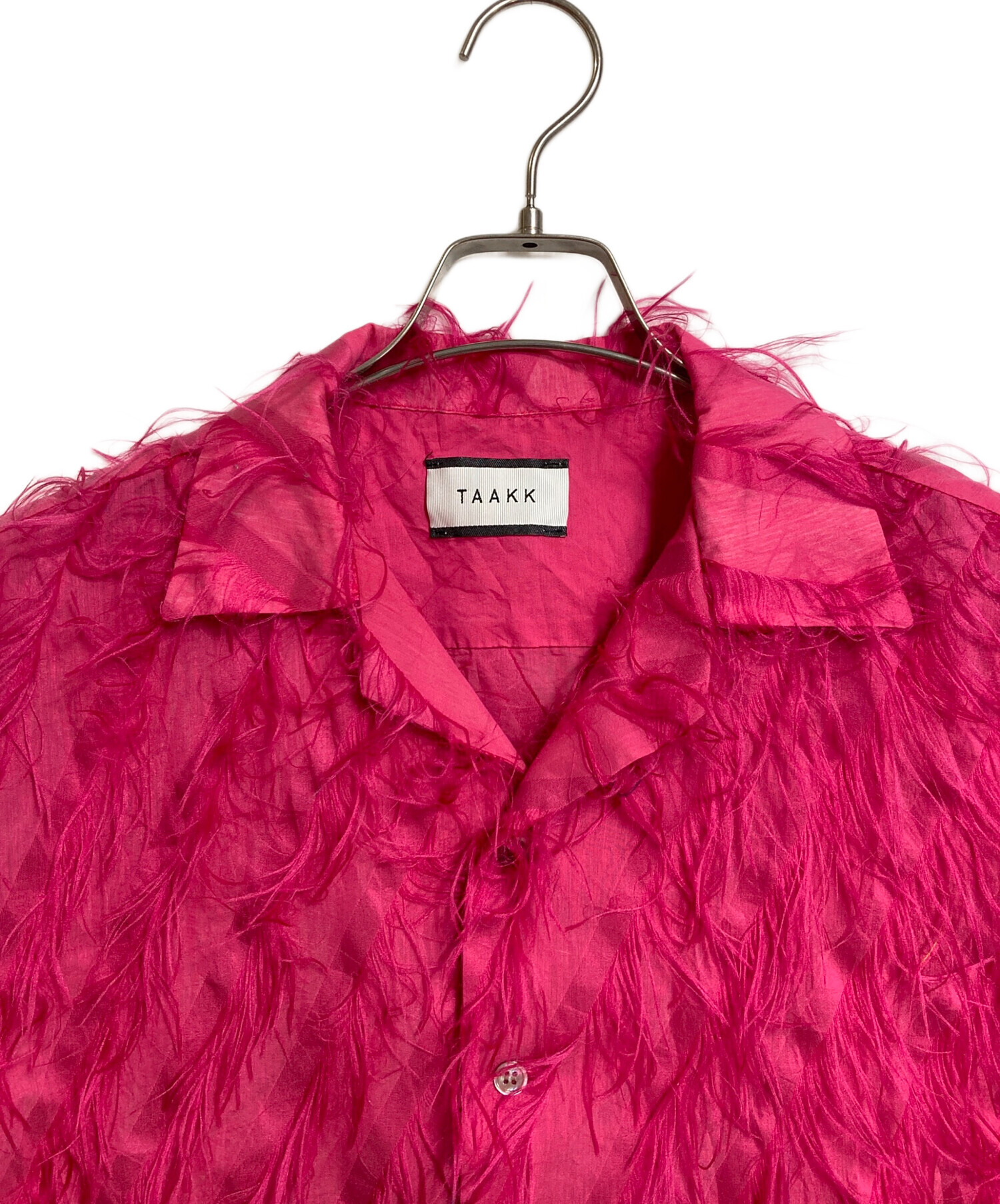 中古・古着通販】TAAKK (ターク) フリンジデザインシャツ TAAKK FRINGE