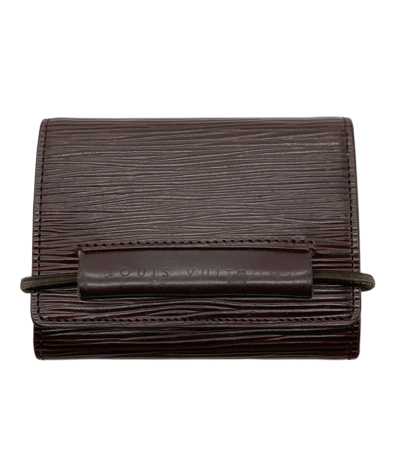 中古・古着通販】LOUIS VUITTON (ルイ ヴィトン) エピ 三つ折り財布 