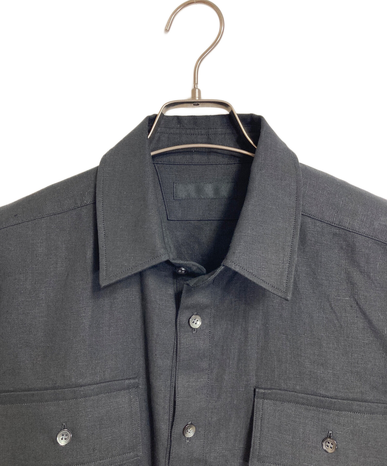 美品　wafu リネン　シャツ　ロング　ワフ　わたぬき服装 中古・古着通販】wafu (ワフー) わたぬき服装 洗練と快適さに包まれる