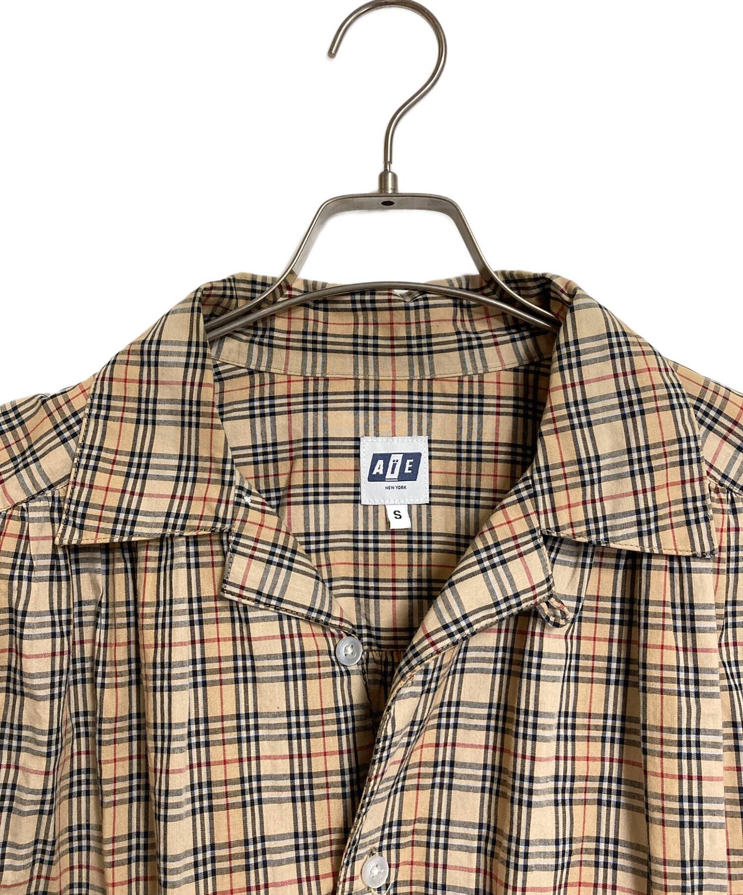 中古・古着通販】AiE (エーアイイー) Painter shirt Cotton Plaid