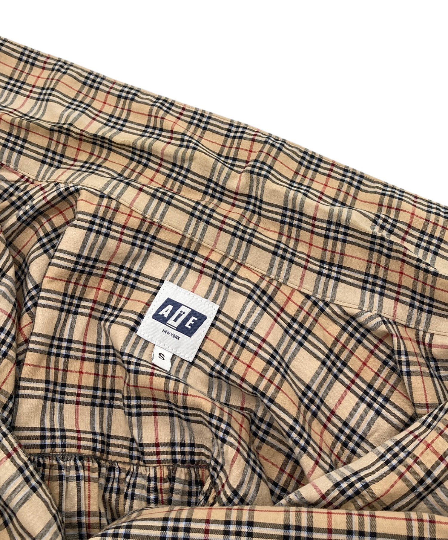 中古・古着通販】AiE (エーアイイー) Painter shirt Cotton Plaid