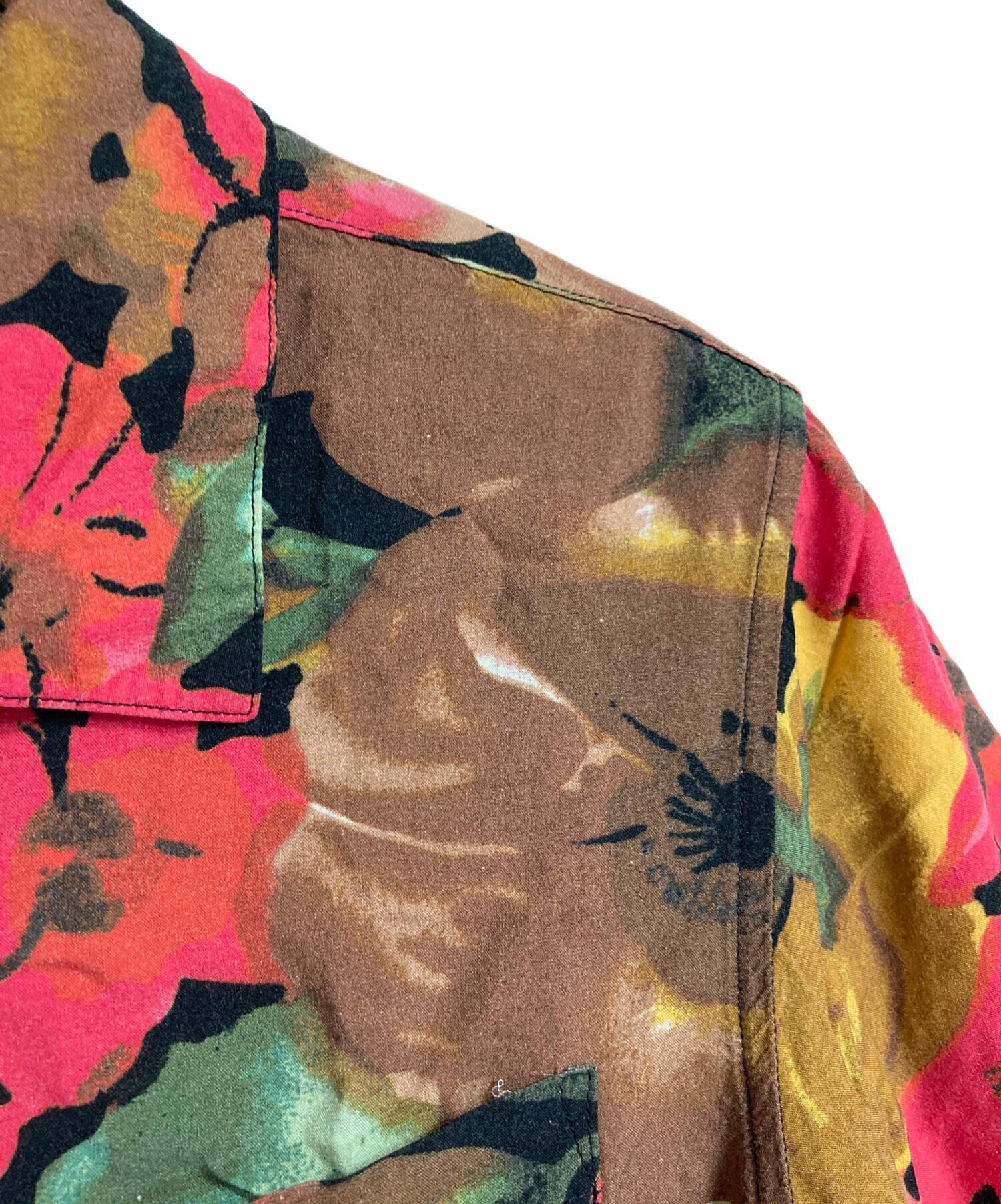 中古・古着通販】stussy (ステューシー) ボタニカルアロハシャツ