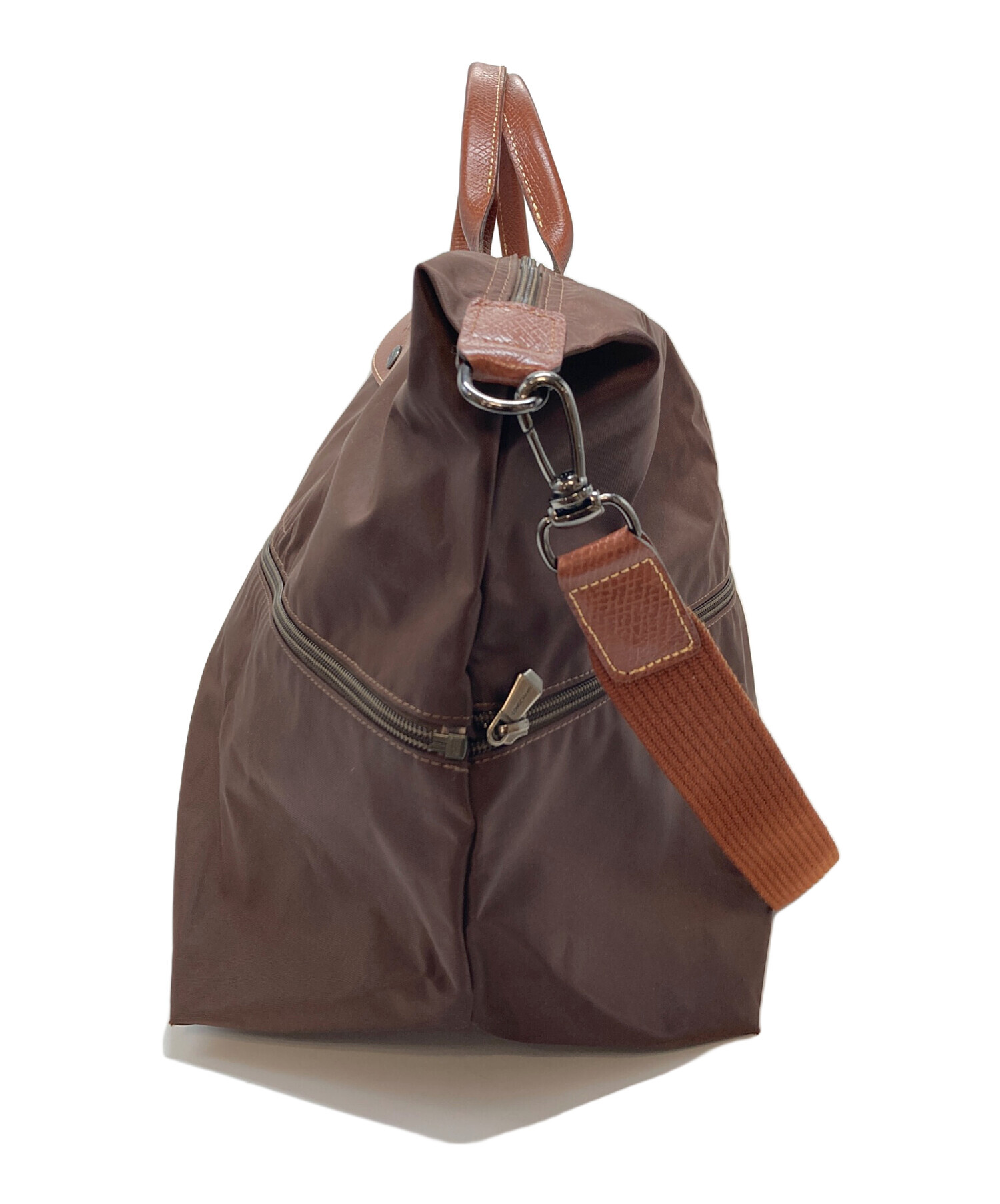 中古・古着通販】LONGCHAMP (ロンシャン) イクステンサブル ボストン 