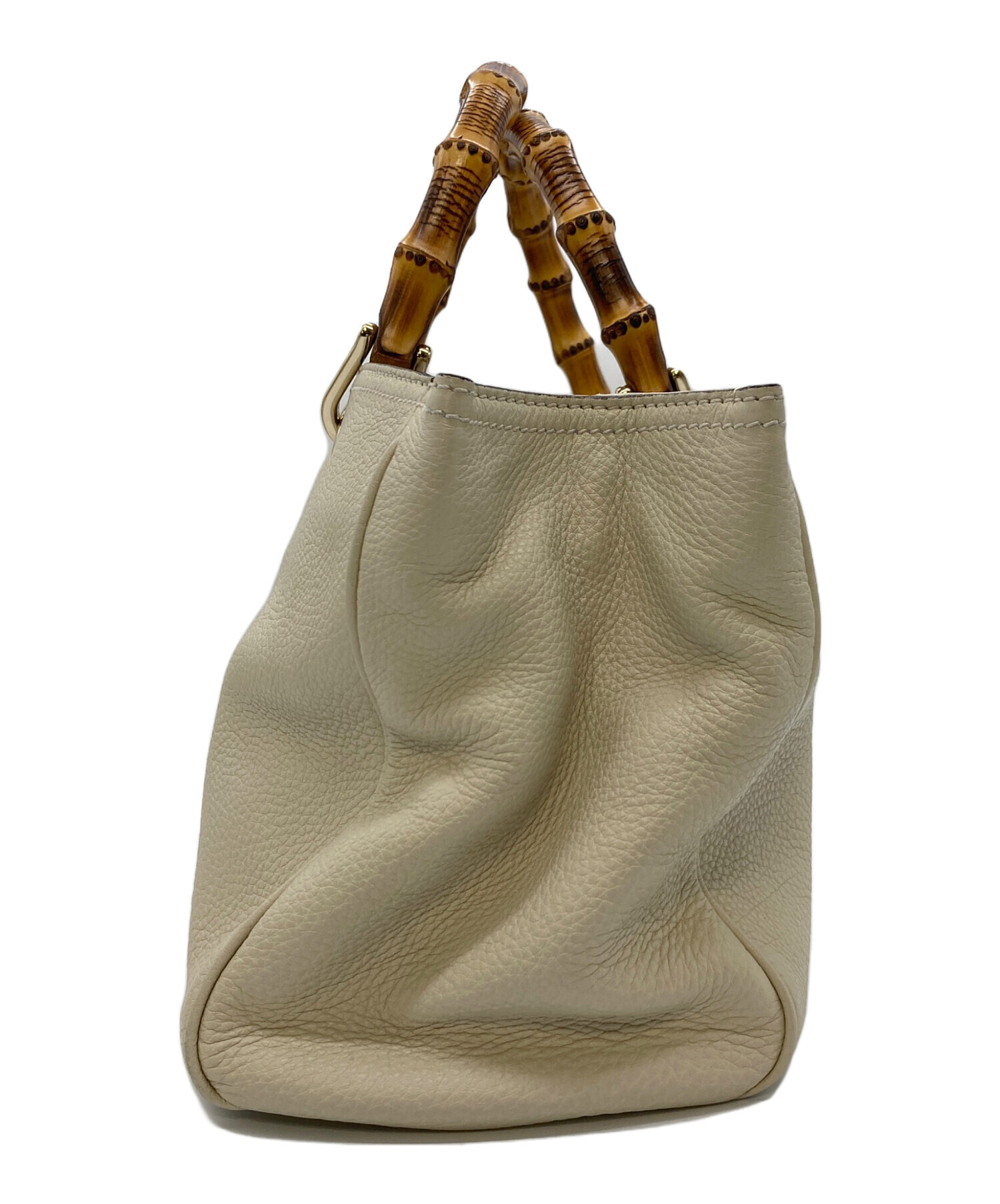 GUCCI バンブーレザー2Wayバッグ | Hedy GUCCI バンブー レザー 2way 