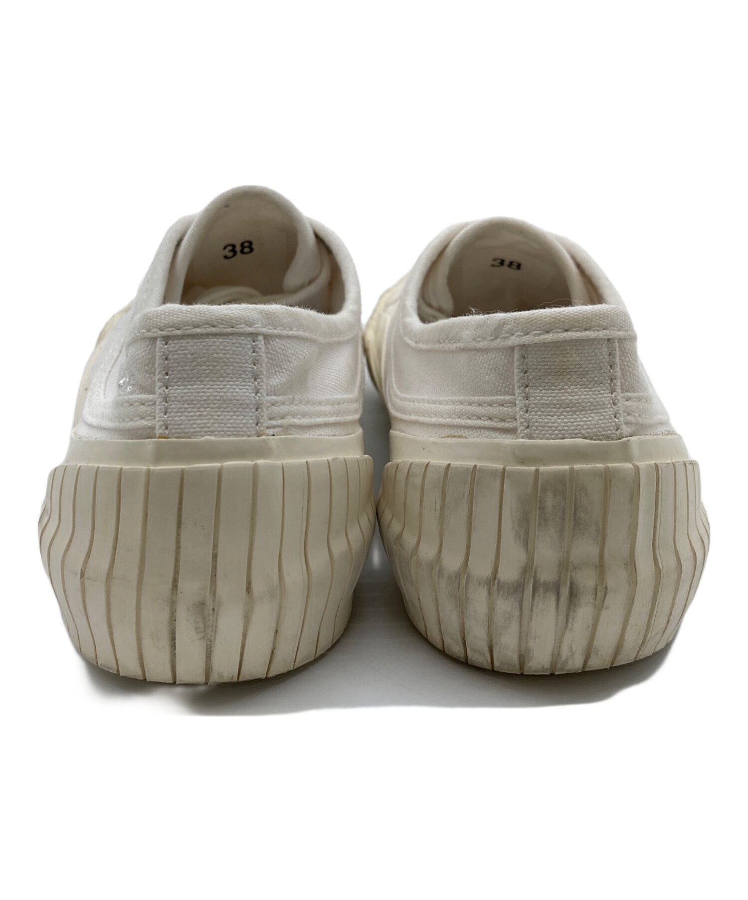 中古・古着通販】A.P.C. (アーペーセー) キャンバススニーカー 刺繍