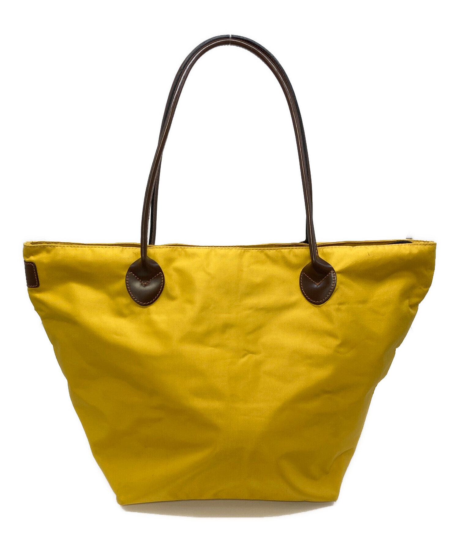 最終値下げ！Hervé Chapelier イエローシルク カシミアパシュミナ 中古・古着通販】Herve Chapelier (エルベシャプリエ) トートバッグ
