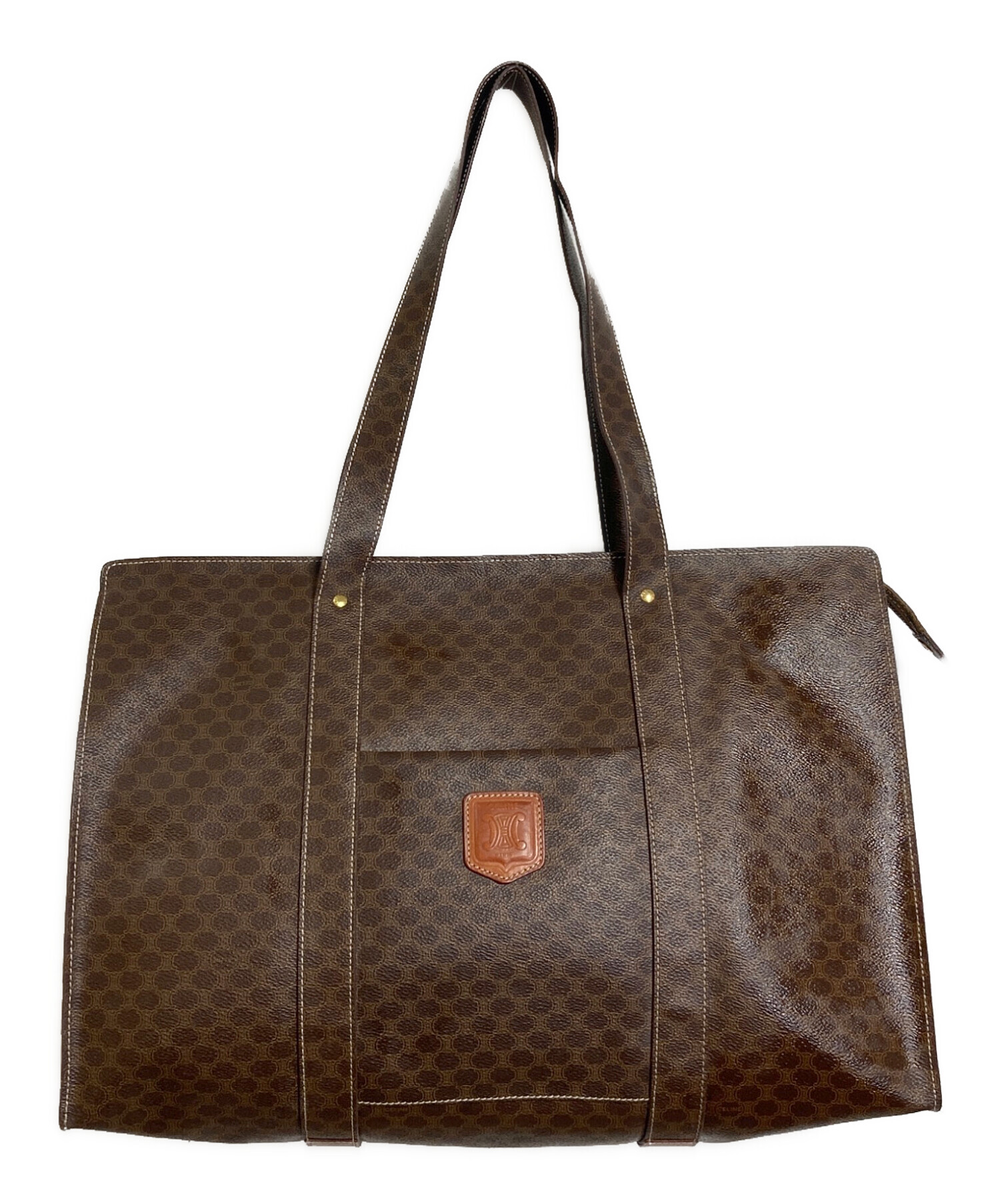 中古・古着通販】CELINE (セリーヌ) マカダムトートバッグ オールド 