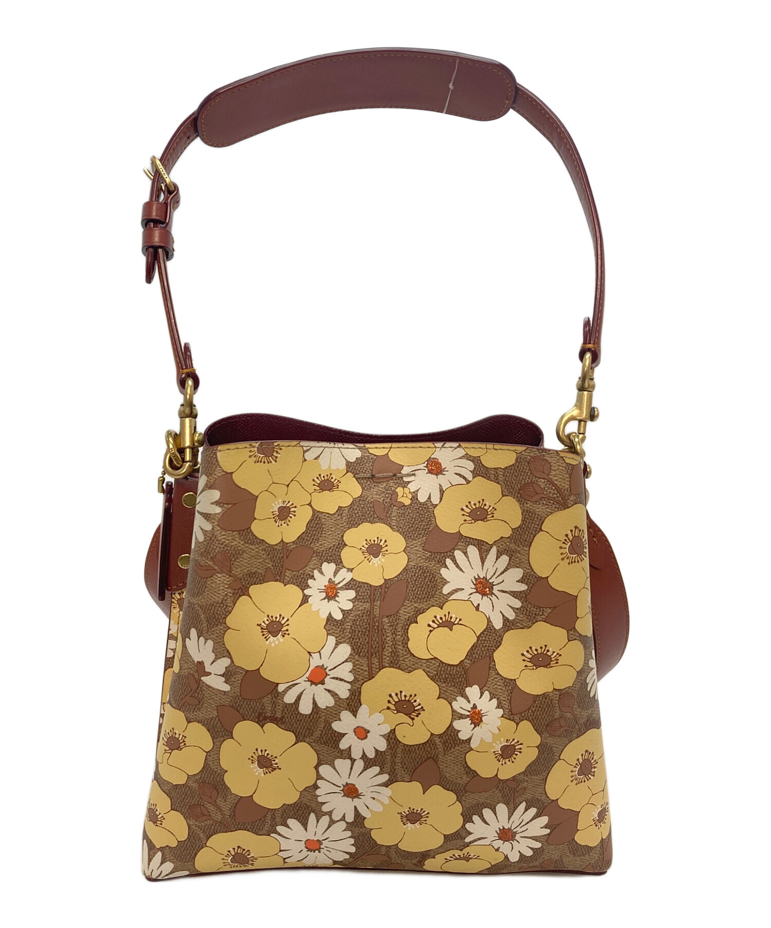 中古・古着通販】COACH (コーチ) ウィロウ 花柄 シグネチャー 2WAY 