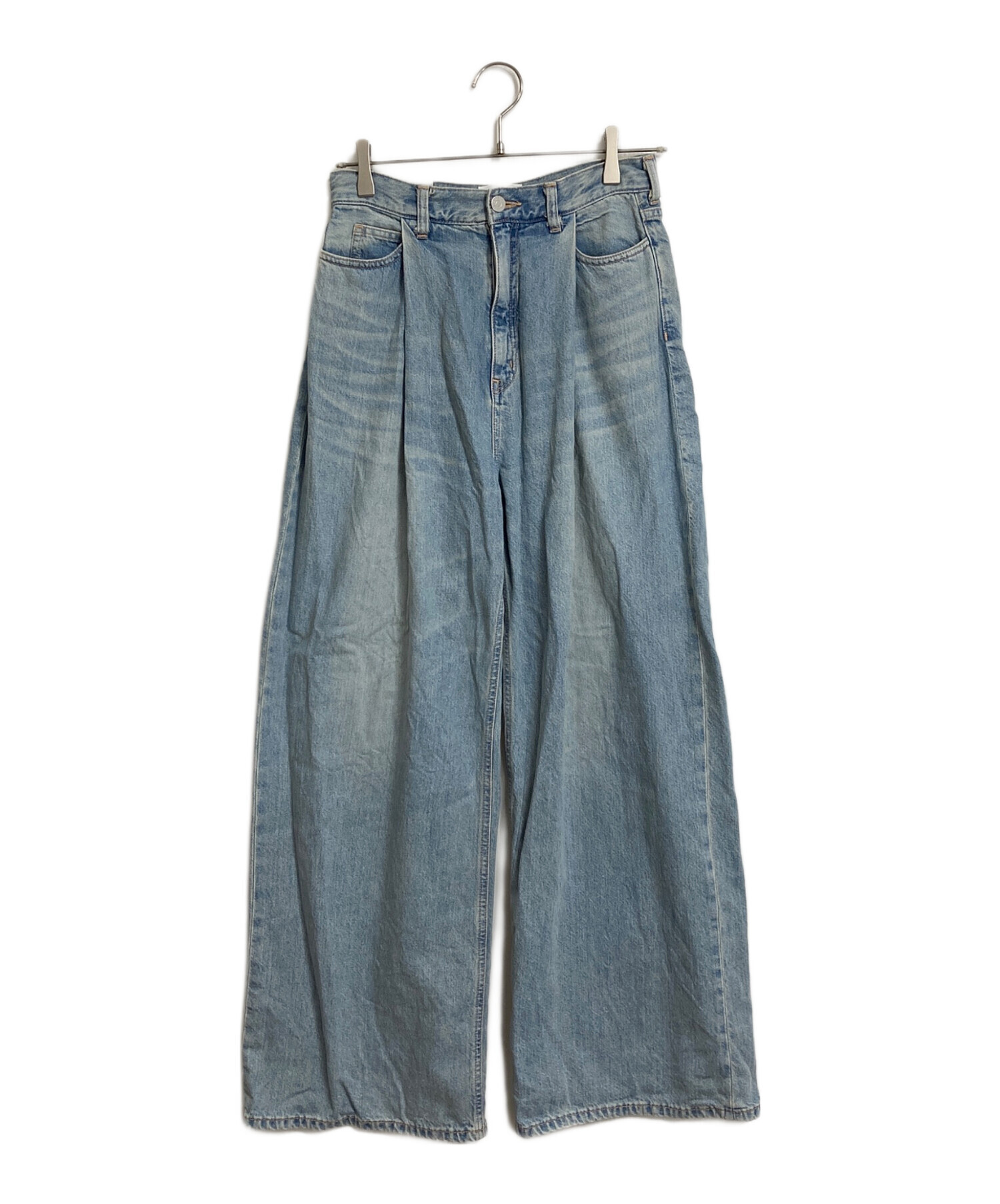 クラネ　広瀬すずコラボデニム　サイズ2 このスタイリング大好きー❤️clane×Suzuコラボレーションアイテムの