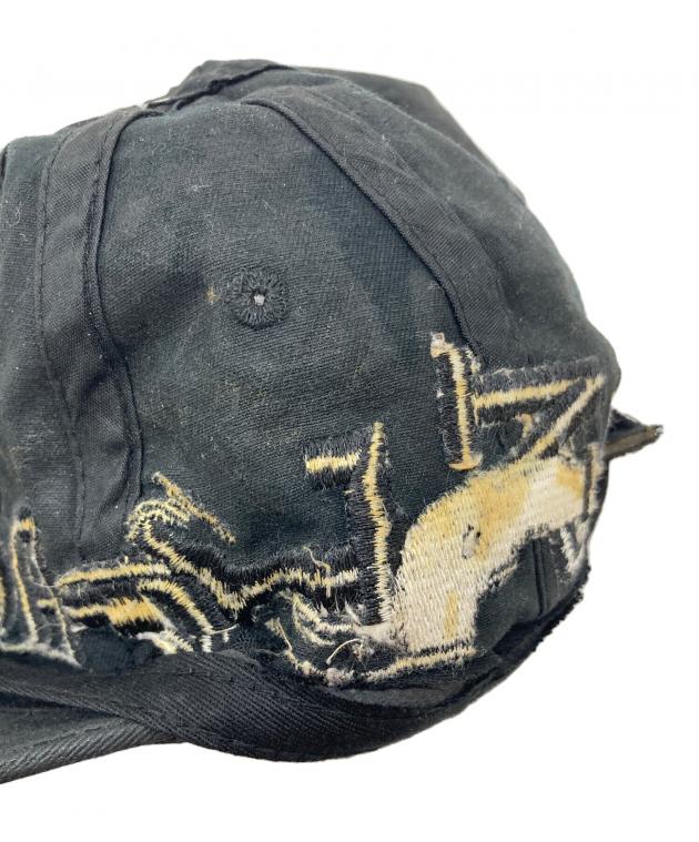 PLN P.L.N. オイルコーティング キャップ cap 黒 P.L.N. キャップ - NUBIAN