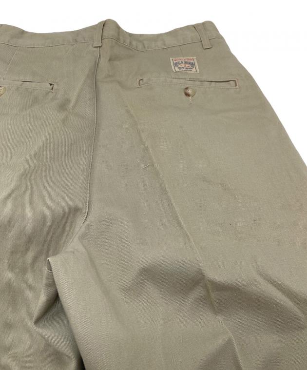 【未使用品】ポロラルフローレン BIG CHINO パンツ ポロチノタグ W30 POLO RALPH LAUREN（ポロ・ラルフローレン） チノパン ビッグ チノ