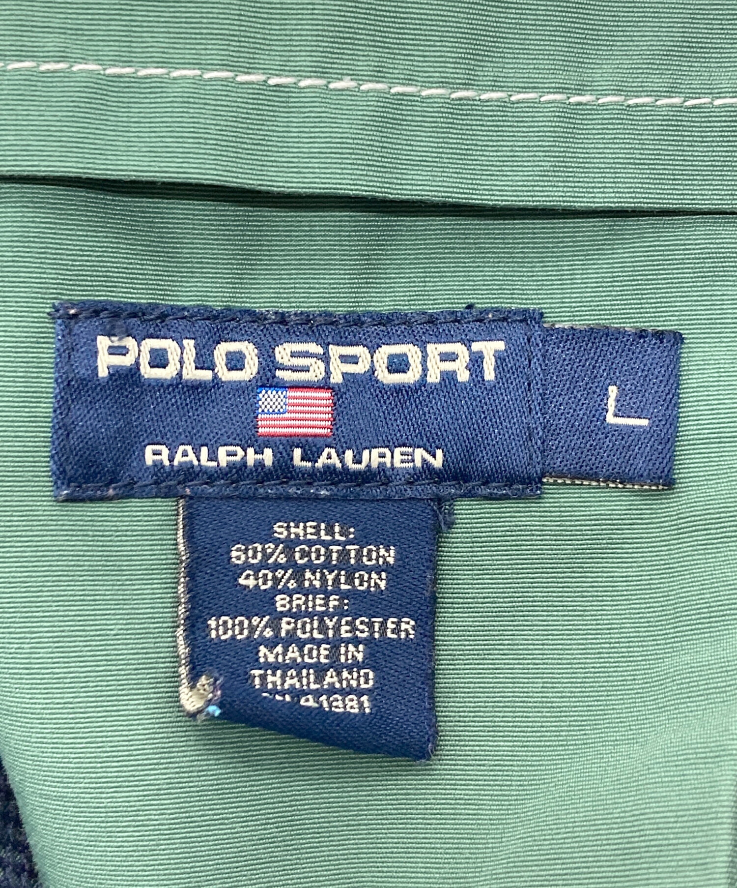 中古・古着通販】POLO SPORT (ポロスポーツ) 【古着】ナイロンハーフ 