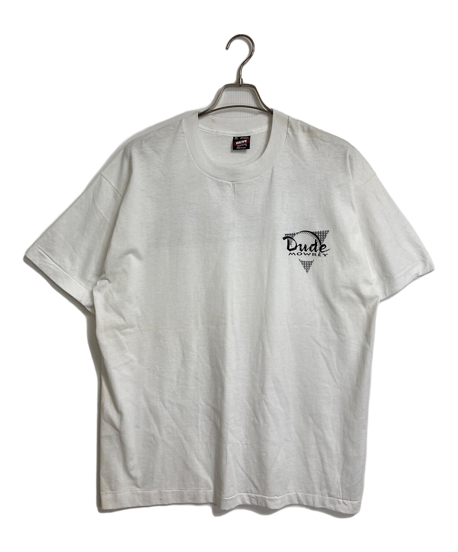 フジファブリック 英字 両面 プリント バンド Tシャツ M 古着 ホワイト 中古・古着通販】FRUIT OF THE LOOM (フルーツオブザルーム) 【古着