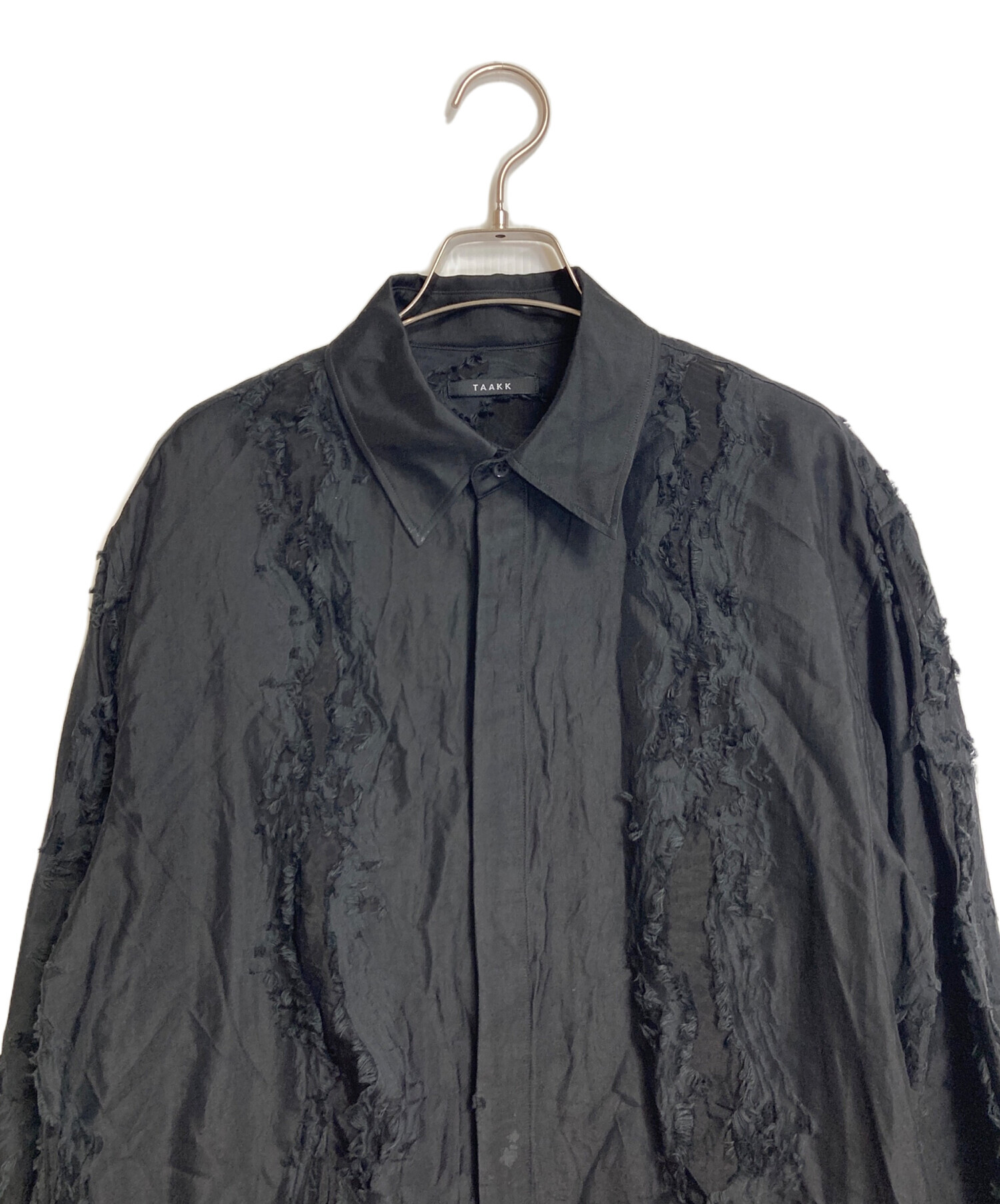 TAAKK/ロングシャツジャケット TAAKK - 【24AW】ロング ジャケットシャツ / JACKET LONG SHIRT