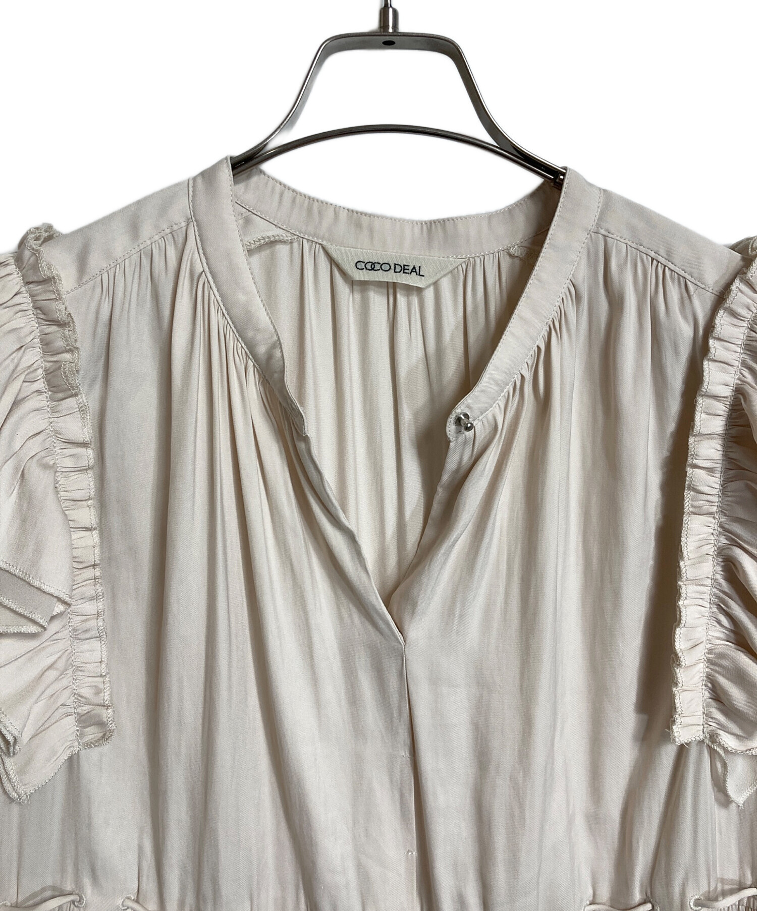 中古・古着通販】COCODEAL (ココディール) プリーツティアードフリル