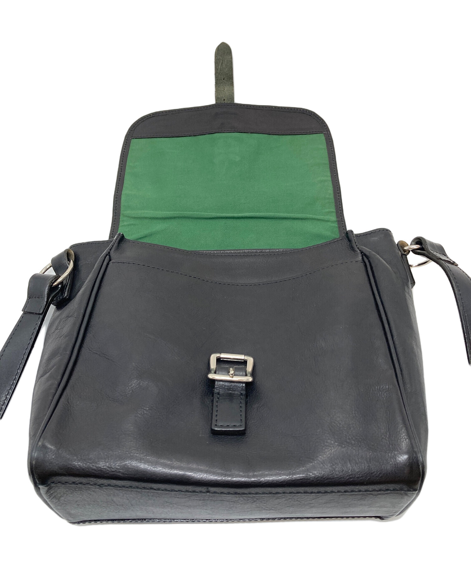 中古・古着通販】Somes Saddle (ソメスサドル) レザーショルダーバッグ