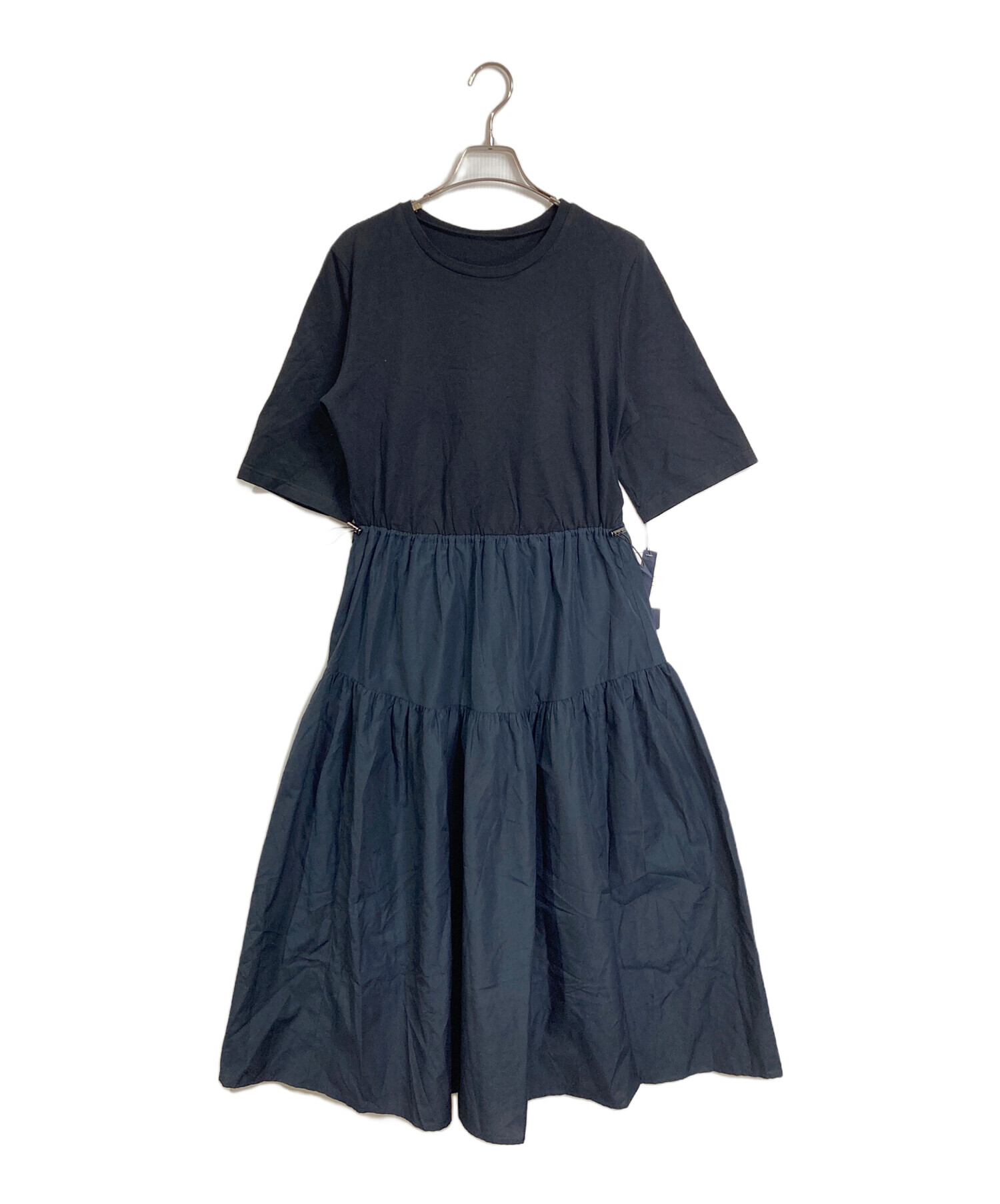 中古・古着通販】BLUE FRONCE (ブルーフォンセ) ドッキングワンピース 