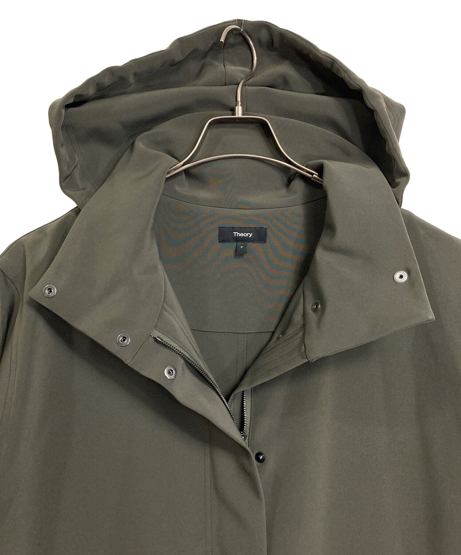 【極美品22SS】セオリー 01-2109606 ミリタリーコート S(XL相当 極美品22SS】セオリー 01-2109606 ミリタリーコート S(XL相当の通販は