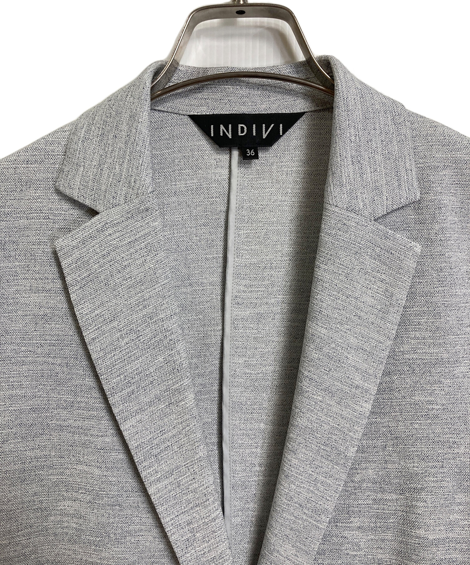 中古・古着通販】INDIVI (インディヴィ) 麻調セットアップスーツ