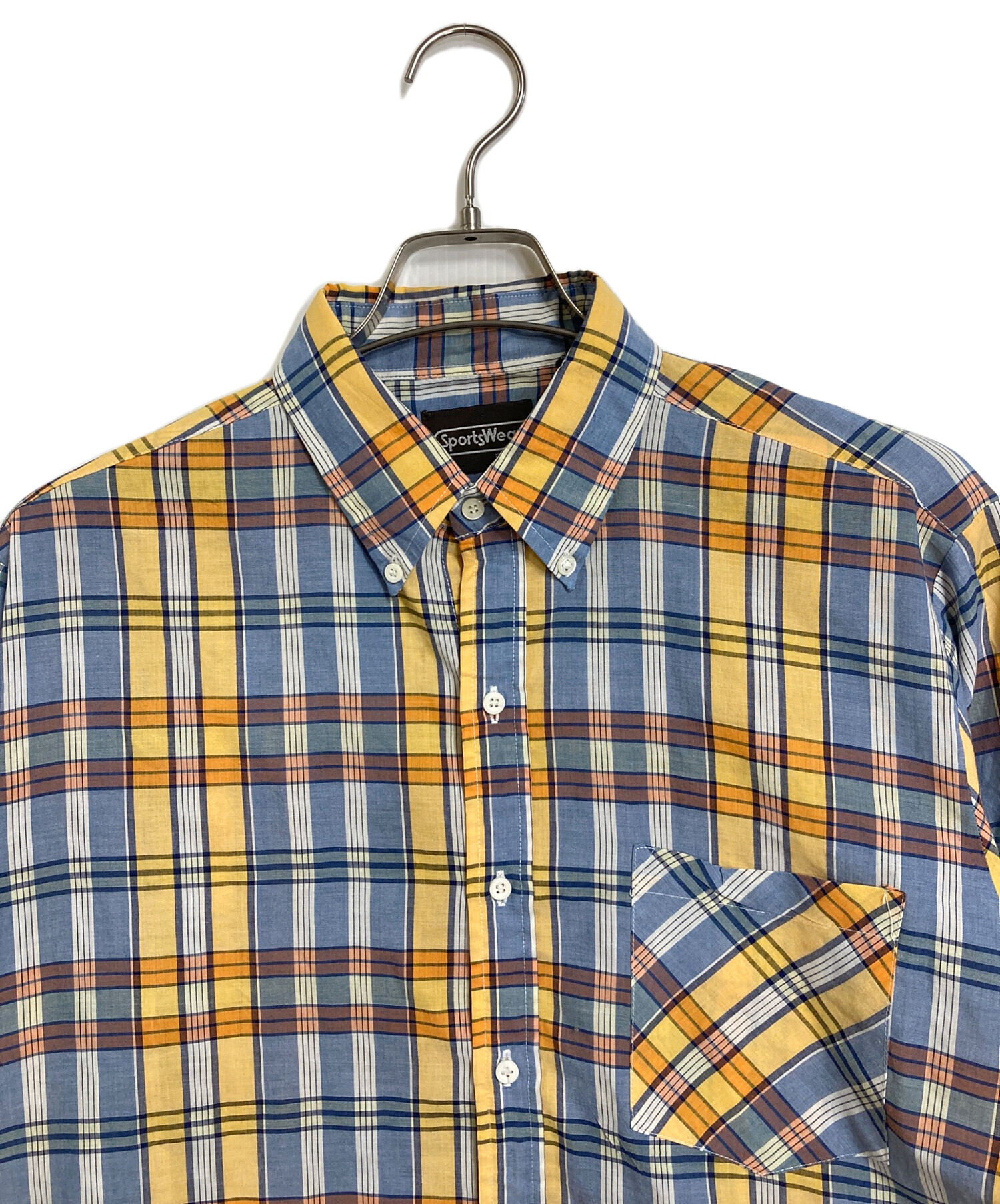 【Sears シアーズ】スポーツウェア チェックシャツ XLサイズ 中古・古着通販】Sears SPORTSWEAR (シアーズスポーツウェア) 【古着