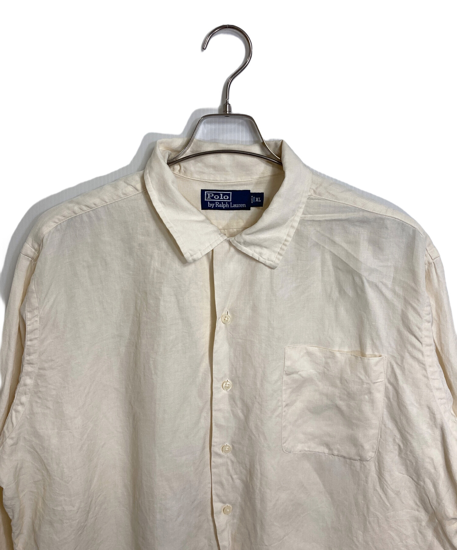 90's Polo Ralph Lauren リネン×シルク トラウザーズ USED90s POLO