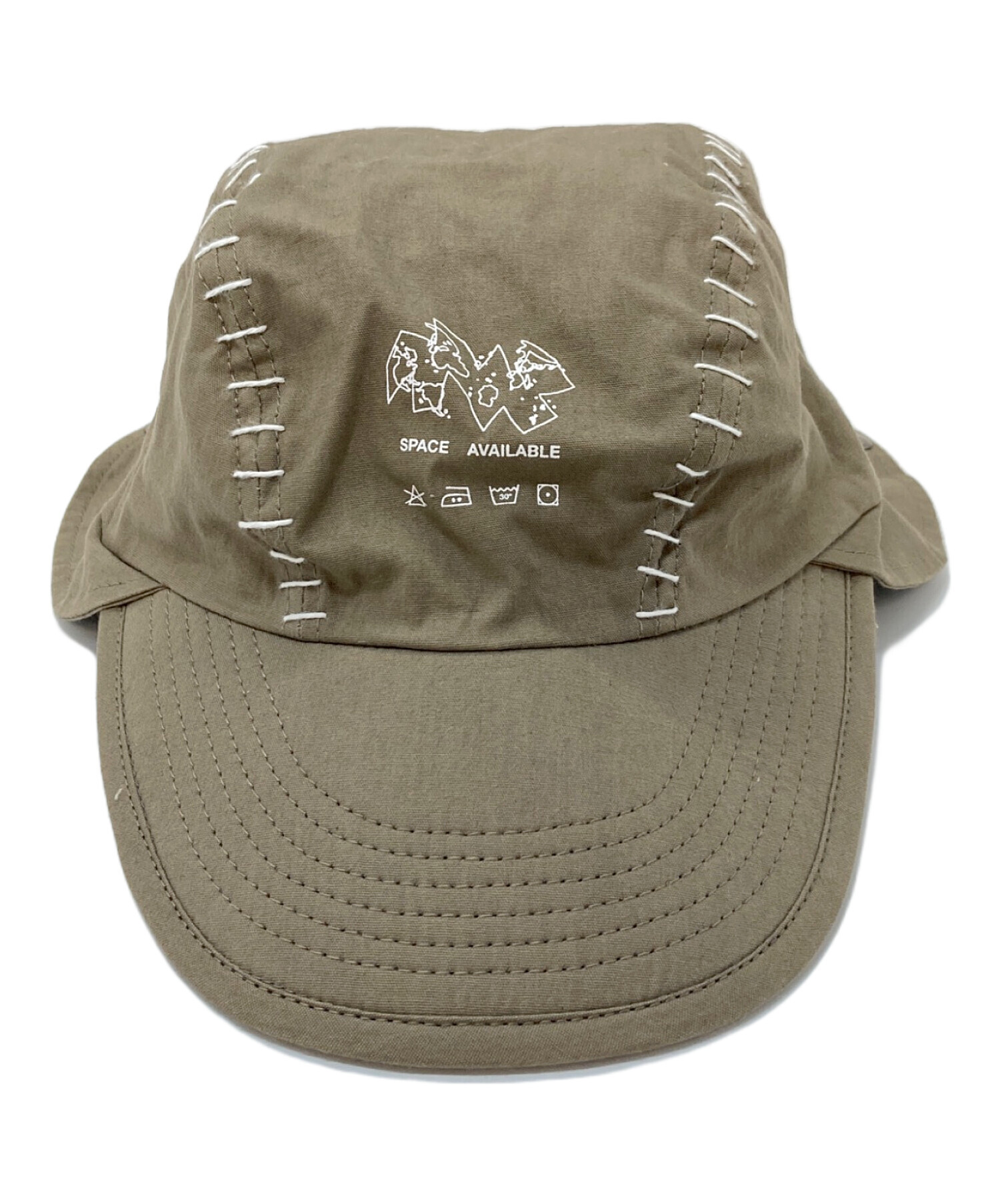 HUMAN MADE DRY ALLS ベージュキャップ HUMAN MADE（ヒューマンメード） ヒューマンメイド DRY ALLS ロゴ