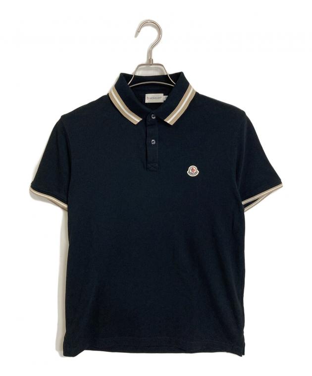 中古・古着通販】MONCLER (モンクレール) ロゴワッペンポロシャツ 