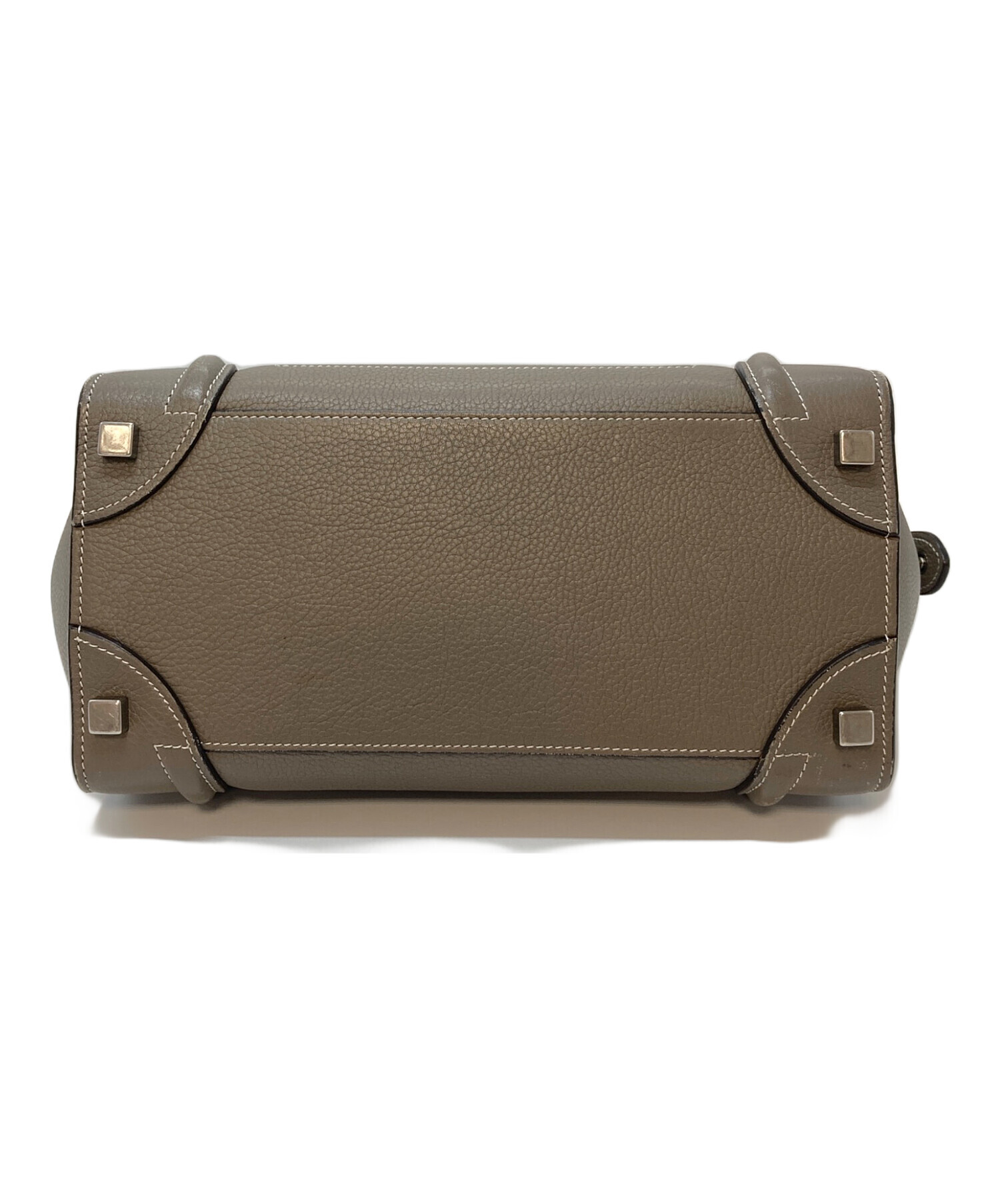 中古・古着通販】CELINE (セリーヌ) ハンドバッグ レザーバッグ 