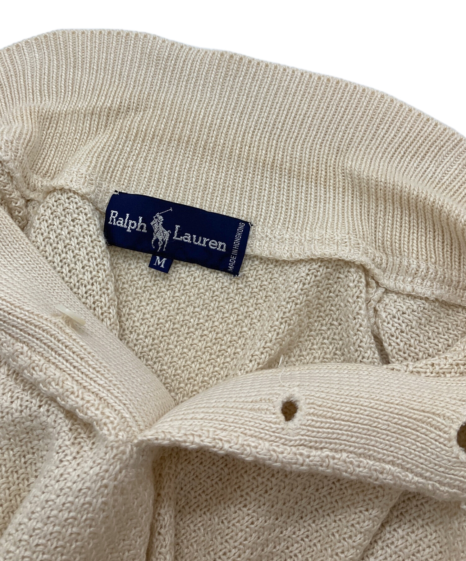 Polo By Ralph Lauren ニットポロシャツ 中古・古着通販】POLO RALPH LAUREN (ポロ・ラルフローレン