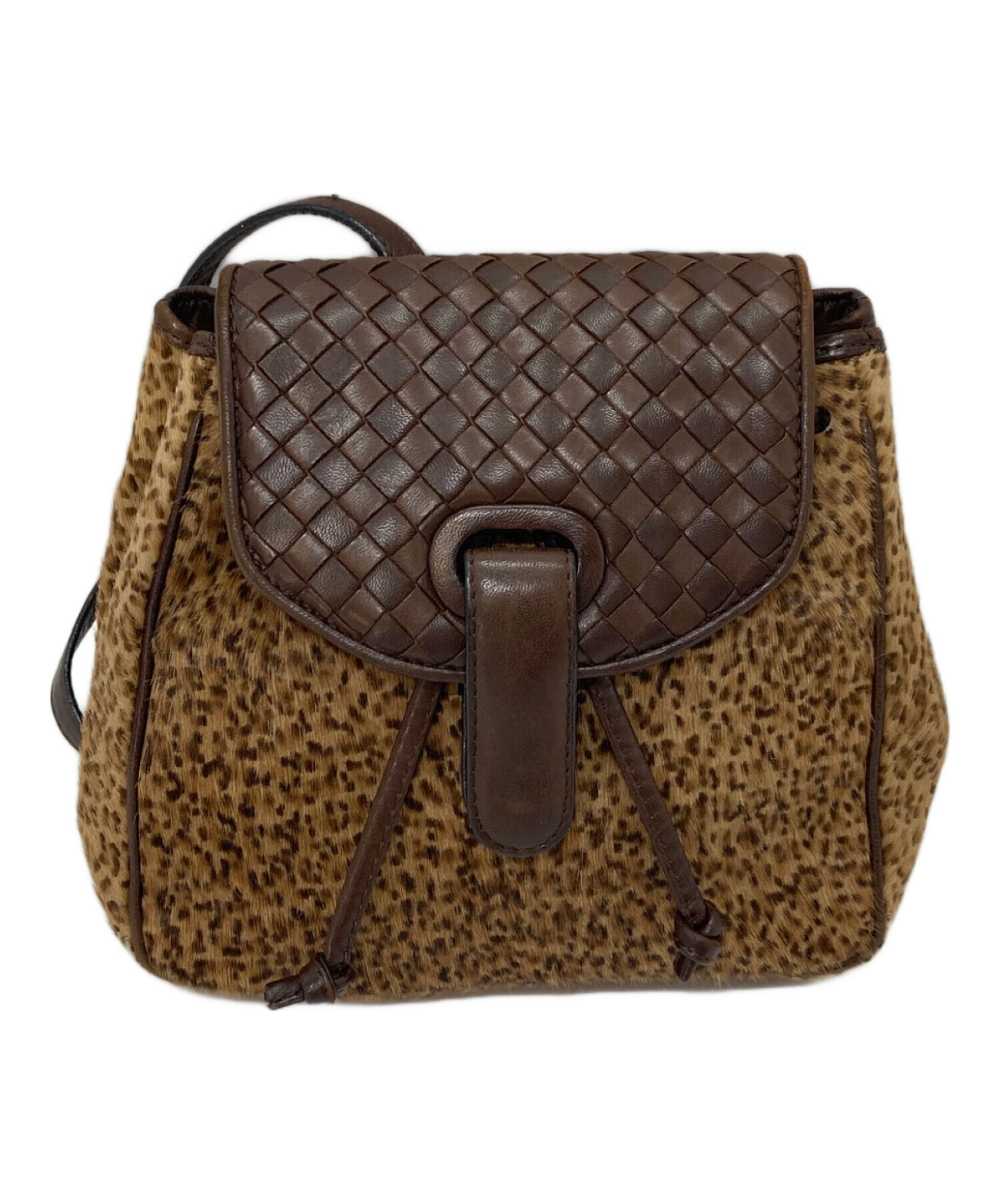 中古・古着通販】BOTTEGA VENETA (ボッテガベネタ) カーフレザー 