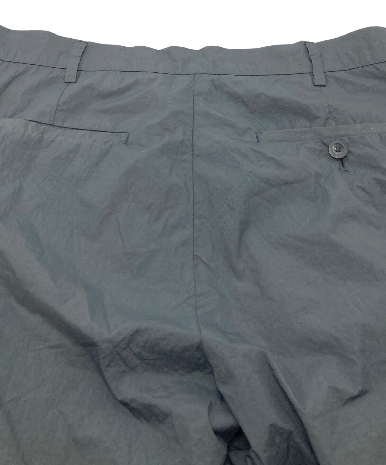 JIL SANDER グレー ハーフパンツ 36 中古・古着通販】JIL SANDER (ジルサンダー) ナイロンハーフパンツ