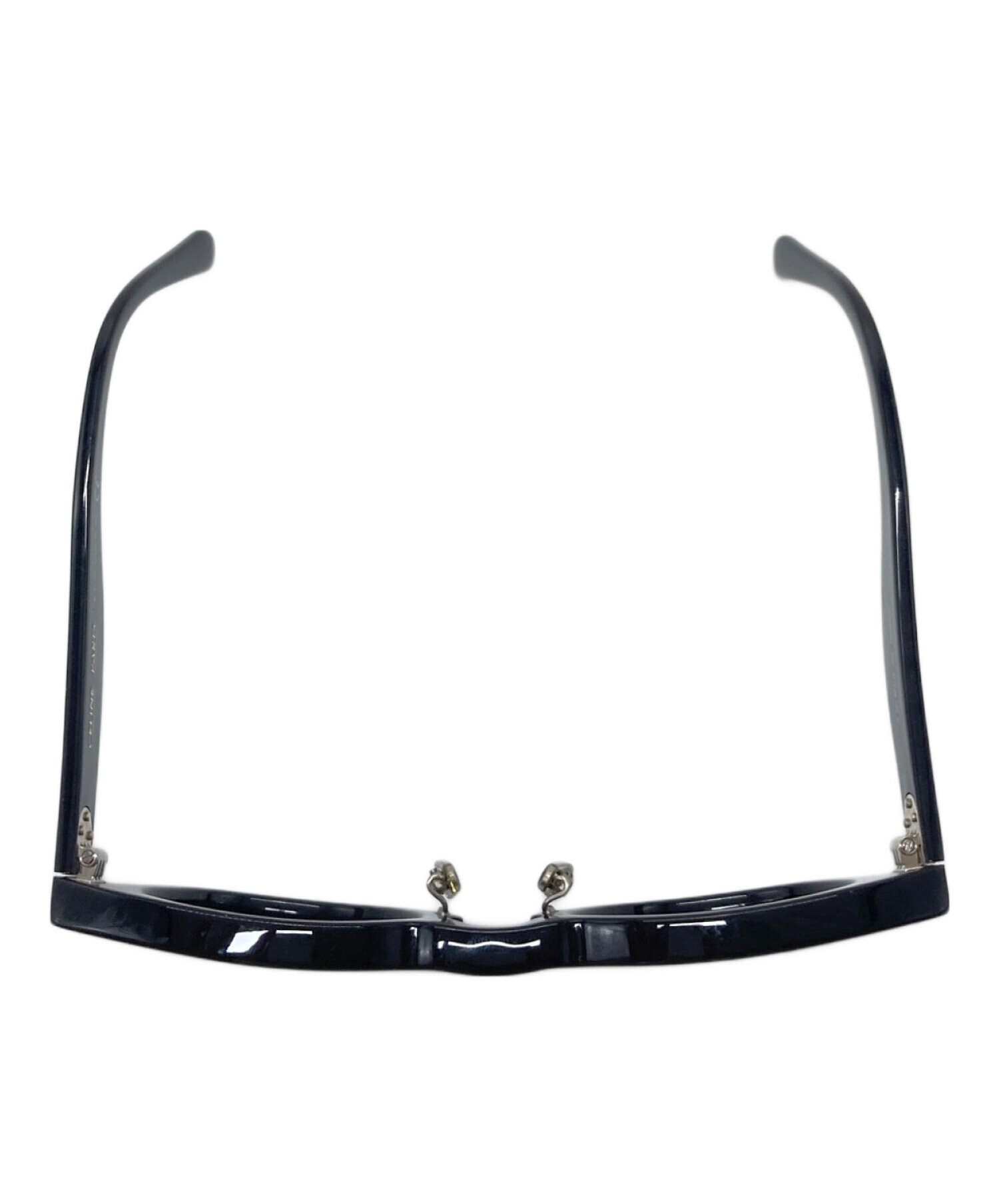 中古・古着通販】CELINE (セリーヌ) ウェリントン眼鏡 ブラック サイズ