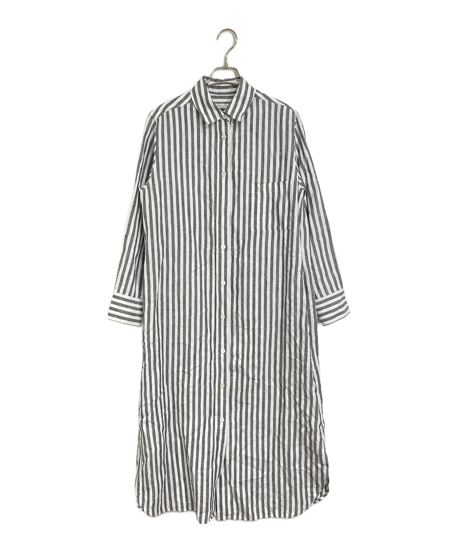 中古・古着通販】Plage (プラージュ) リネンシャツワンピース 