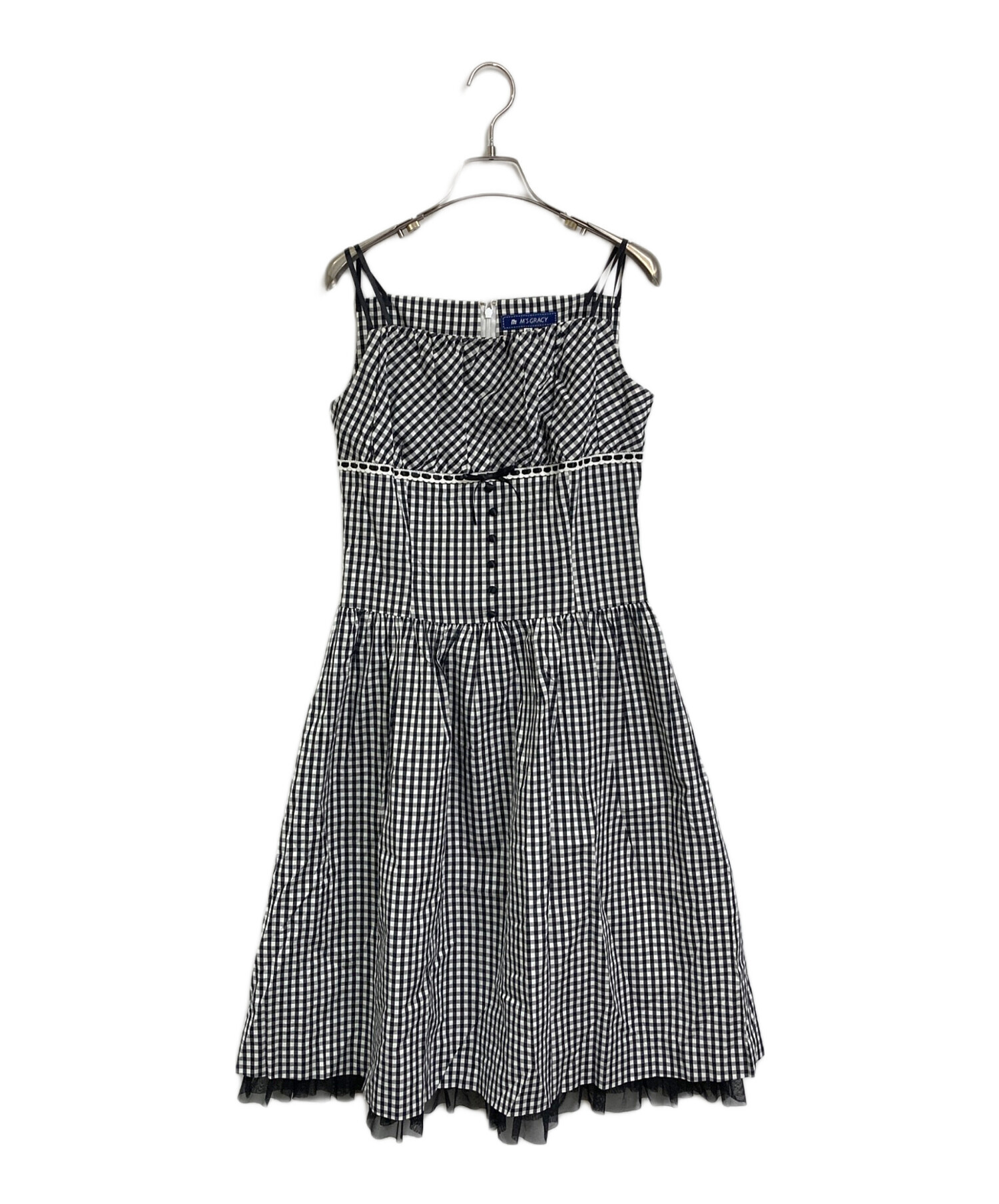 中古・古着通販】M'S GRACY (エムズグレイシー) キャミソール ギンガム