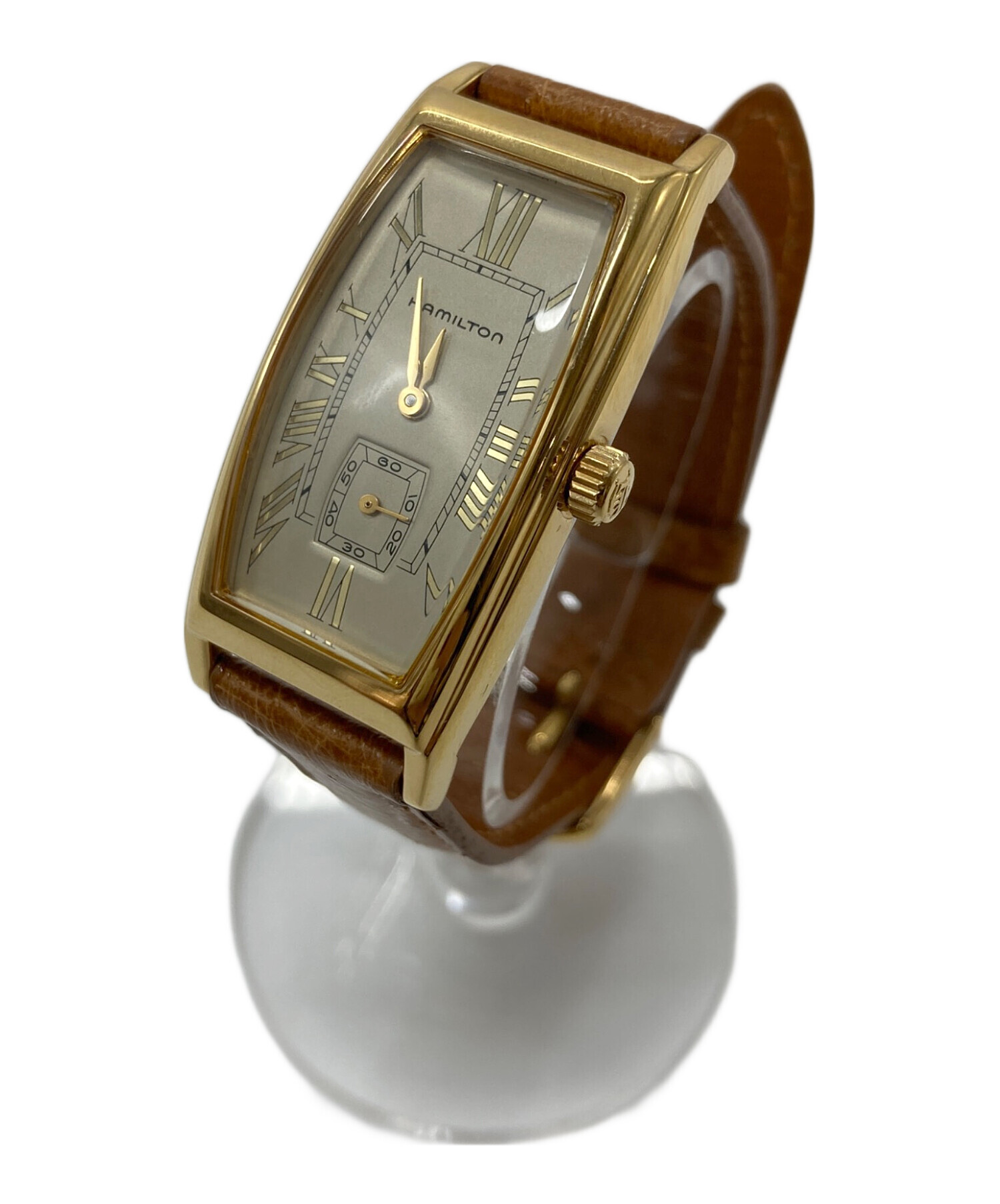 中古・古着通販】HAMILTON (ハミルトン) トノー型 腕時計 クウォーツ