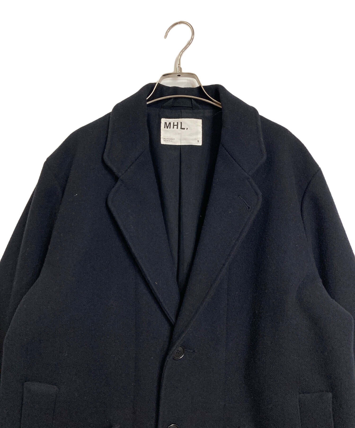 中古・古着通販】MHL (エムエイチエル) ログチェスターコート ロング