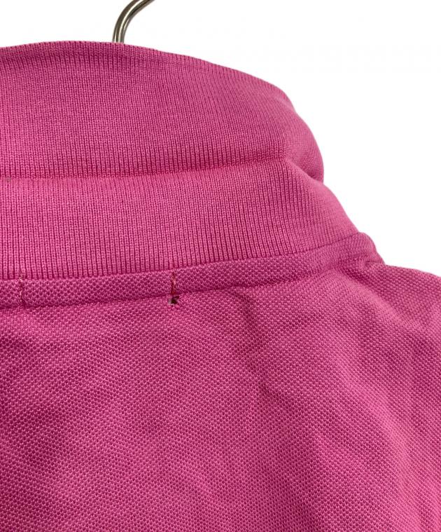 モンクレールピンク ビッグワッペン！ポロシャツ 100%コットンXL MONCLER - モンクレール MAGLIA POLO MANICA CORTA 半袖ポロシャツ 10