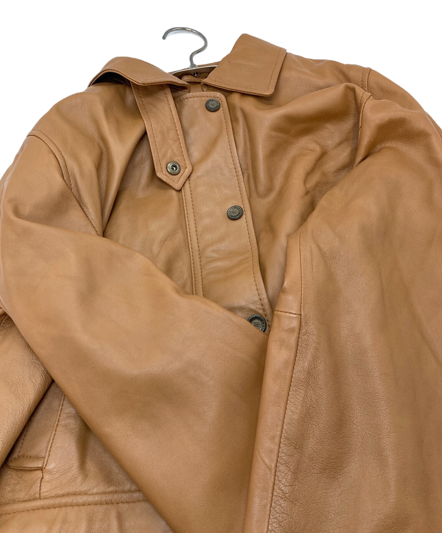 中古・古着通販】Eddie Bauer (エディーバウアー) レザージャケット