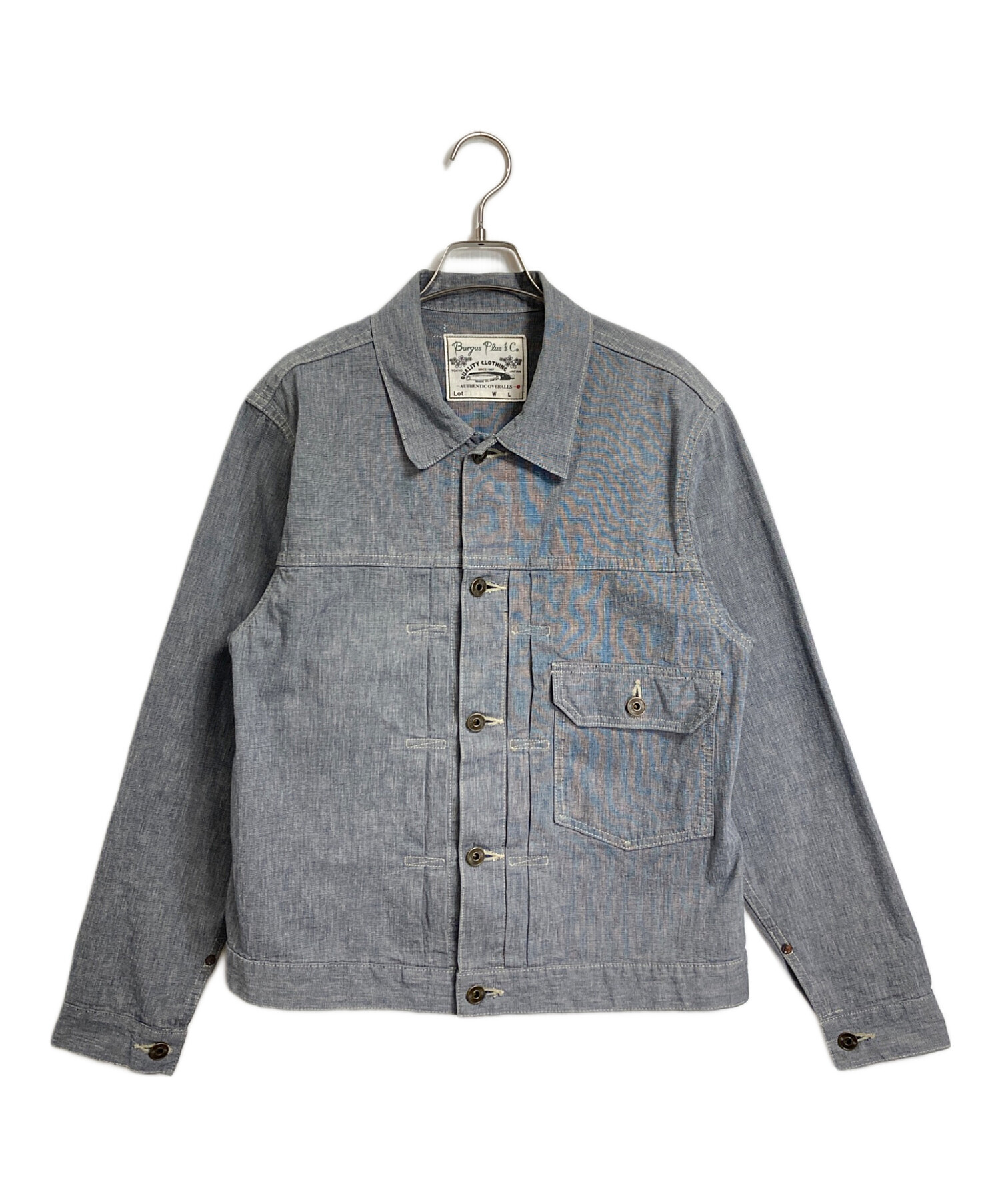 中古・古着通販】BURGUS PLUS (バーガスプラス) 1st Type Denim Jacket 