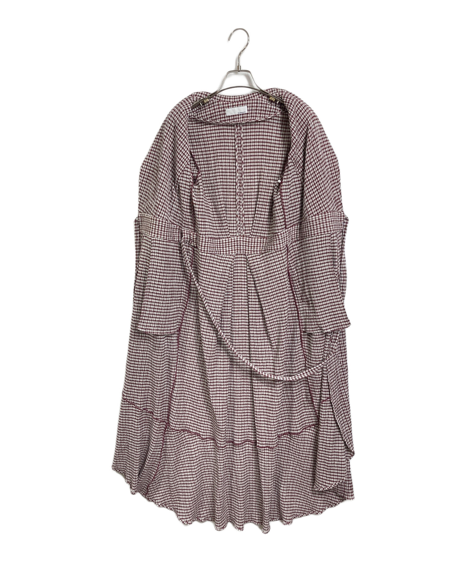 売約済み✨️専用　スタイリング／ケイシラハタ　八芒星柄カシュクールワンピース 中古・古着通販】kei shirahata (ケイシラハタ) ギンガムチェック