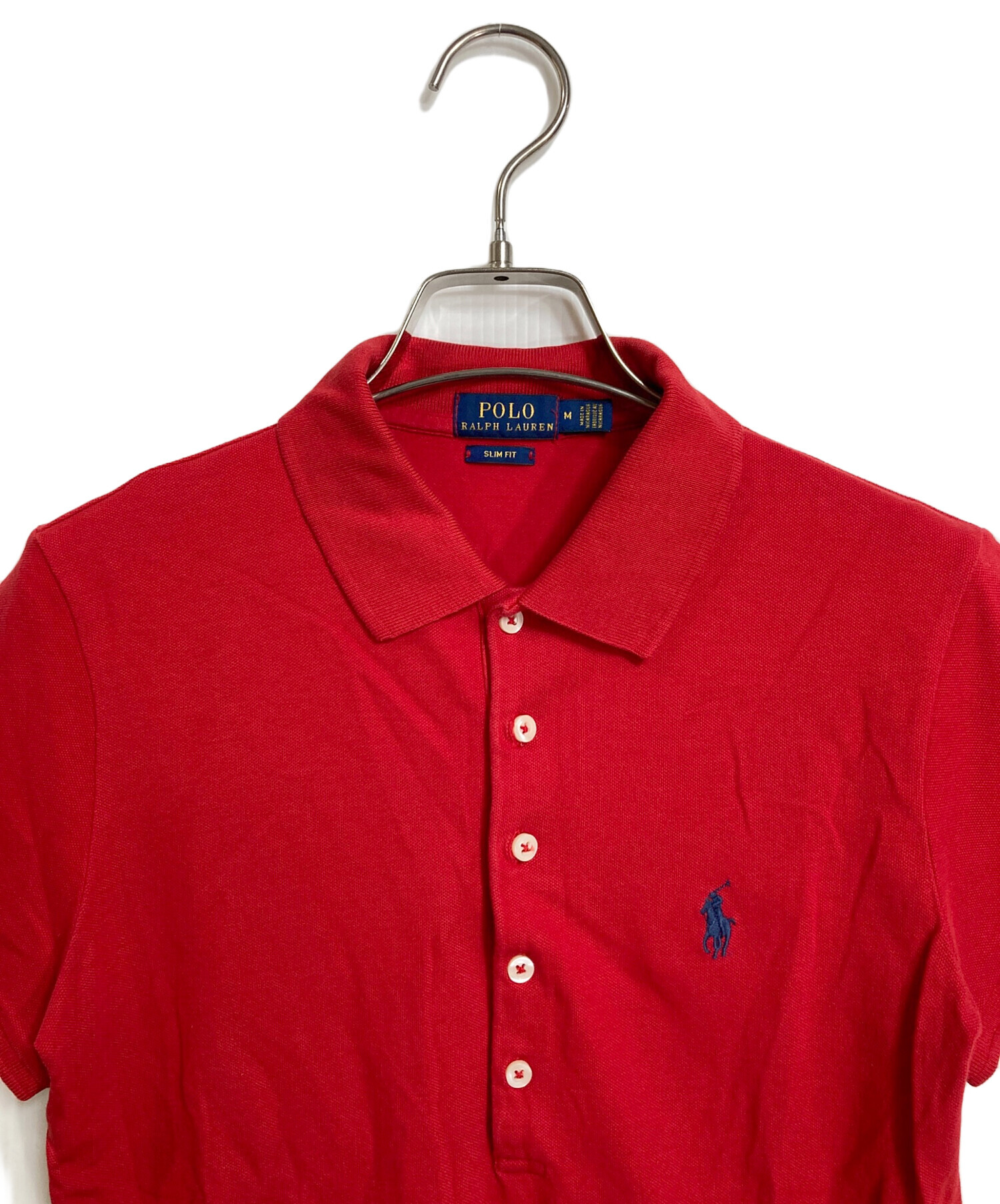 Ralph Lauren MILAN ポロシャツ レッド Polo Ralph Lauren 赤 ポロシャツ M MILAN - メルカリ