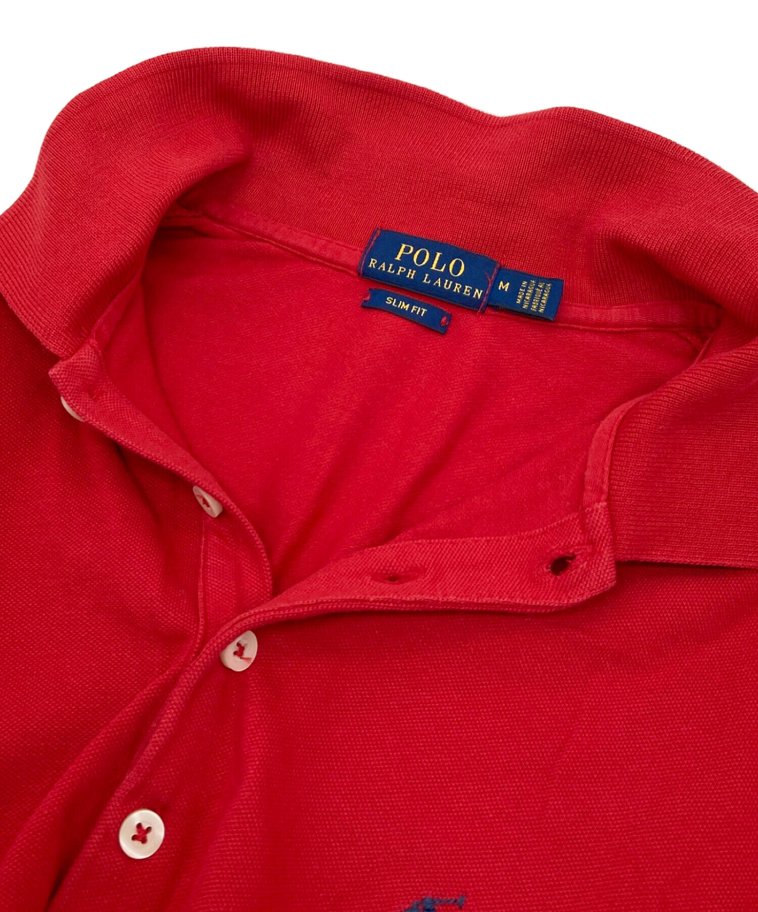 新品未使用　Polo Jeans Co. レッドポロシャツ M 中古・古着通販】POLO RALPH LAUREN (ポロ・ラルフローレン